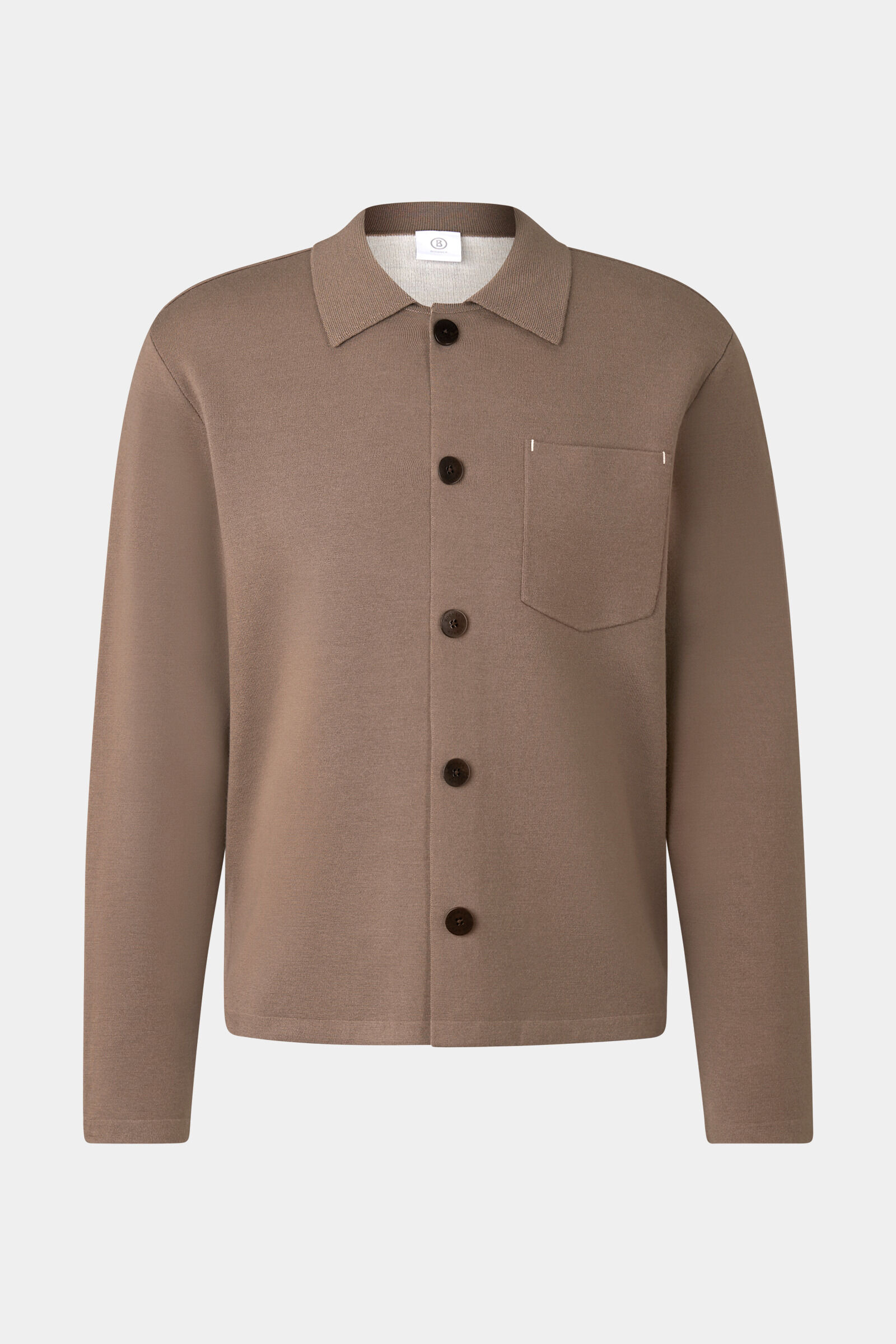 Olaf knit jacket Mud