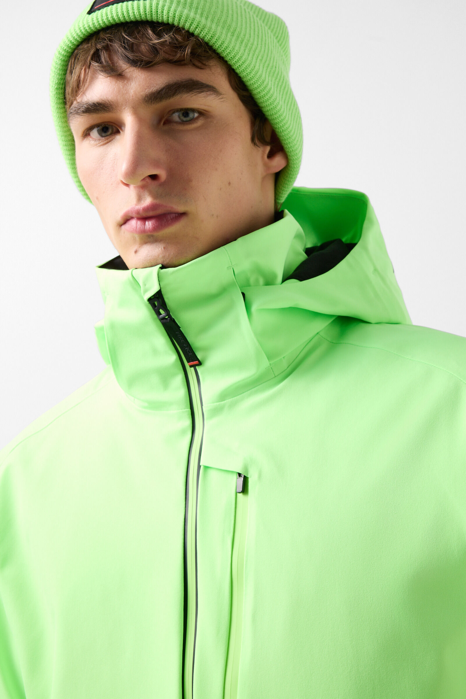 Skijacke Eason Neon-Gr&uuml;n