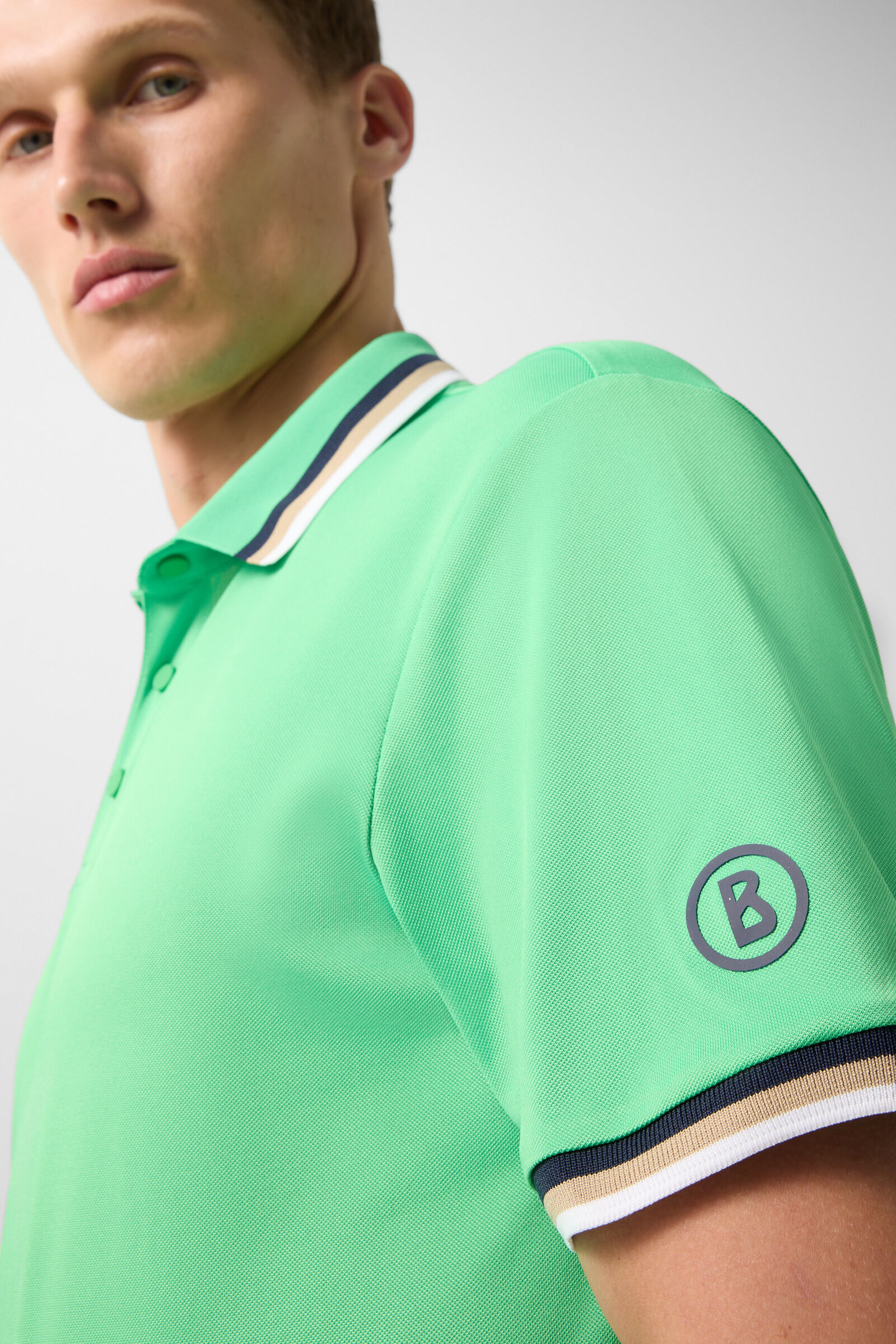 Funktions-Polo-Shirt Arik Gr&uuml;n