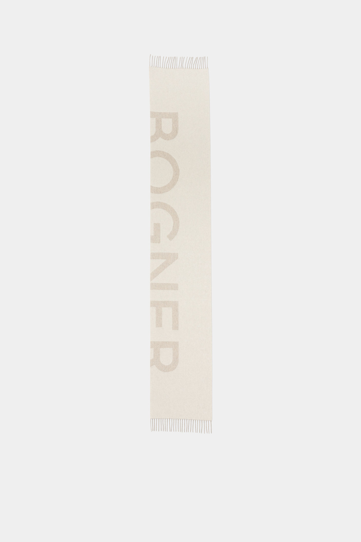 Wool scarf Scarf Cream/greige