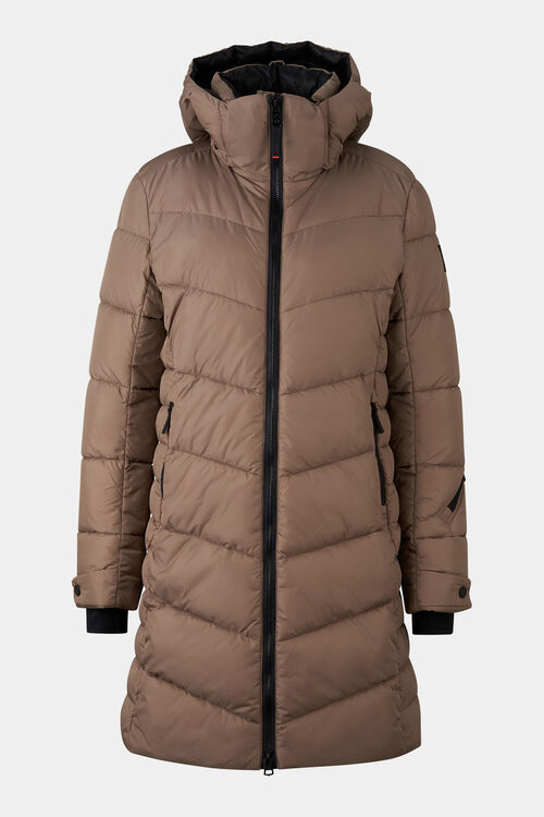 Manteau matelassé Aenny Caramel