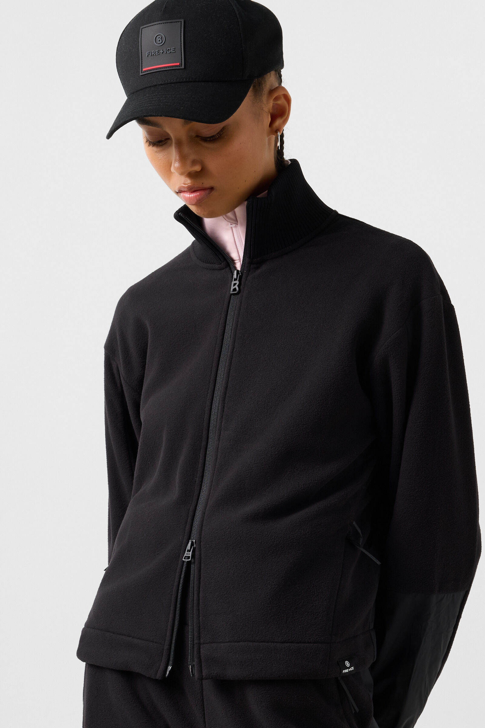 Lucy Fleece Jacket Black
