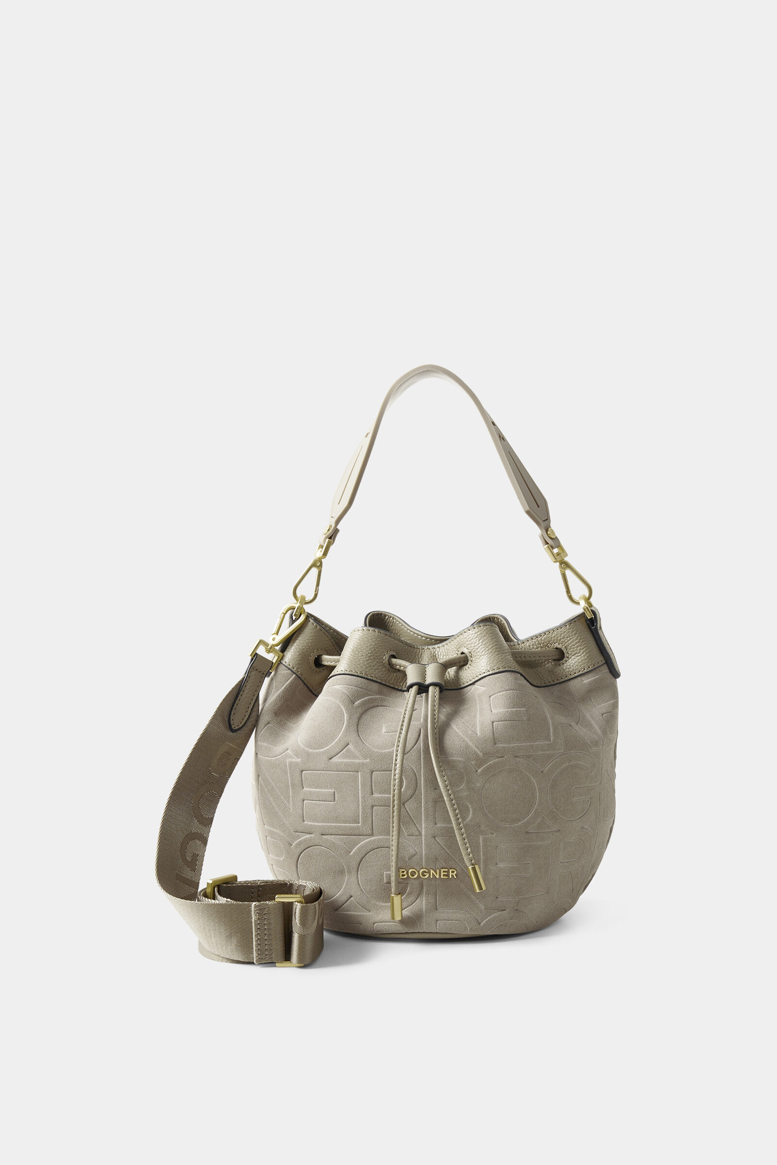 Bucket Bag Glarus Neve Ines Taupe