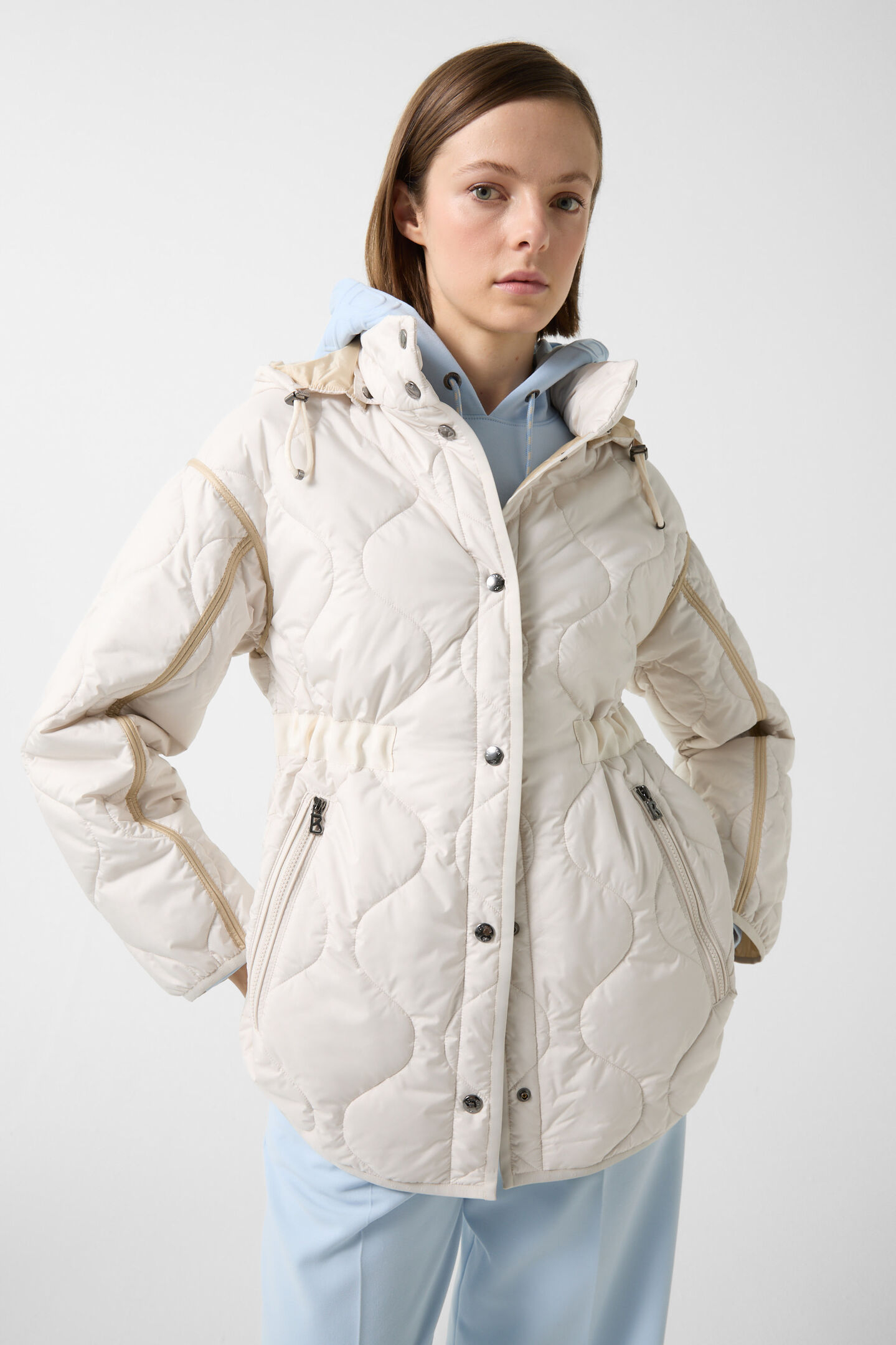 Cape-Jacke Gladys Off-White