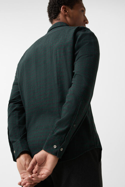 Flannel shirt Timt Dark green/anthracite