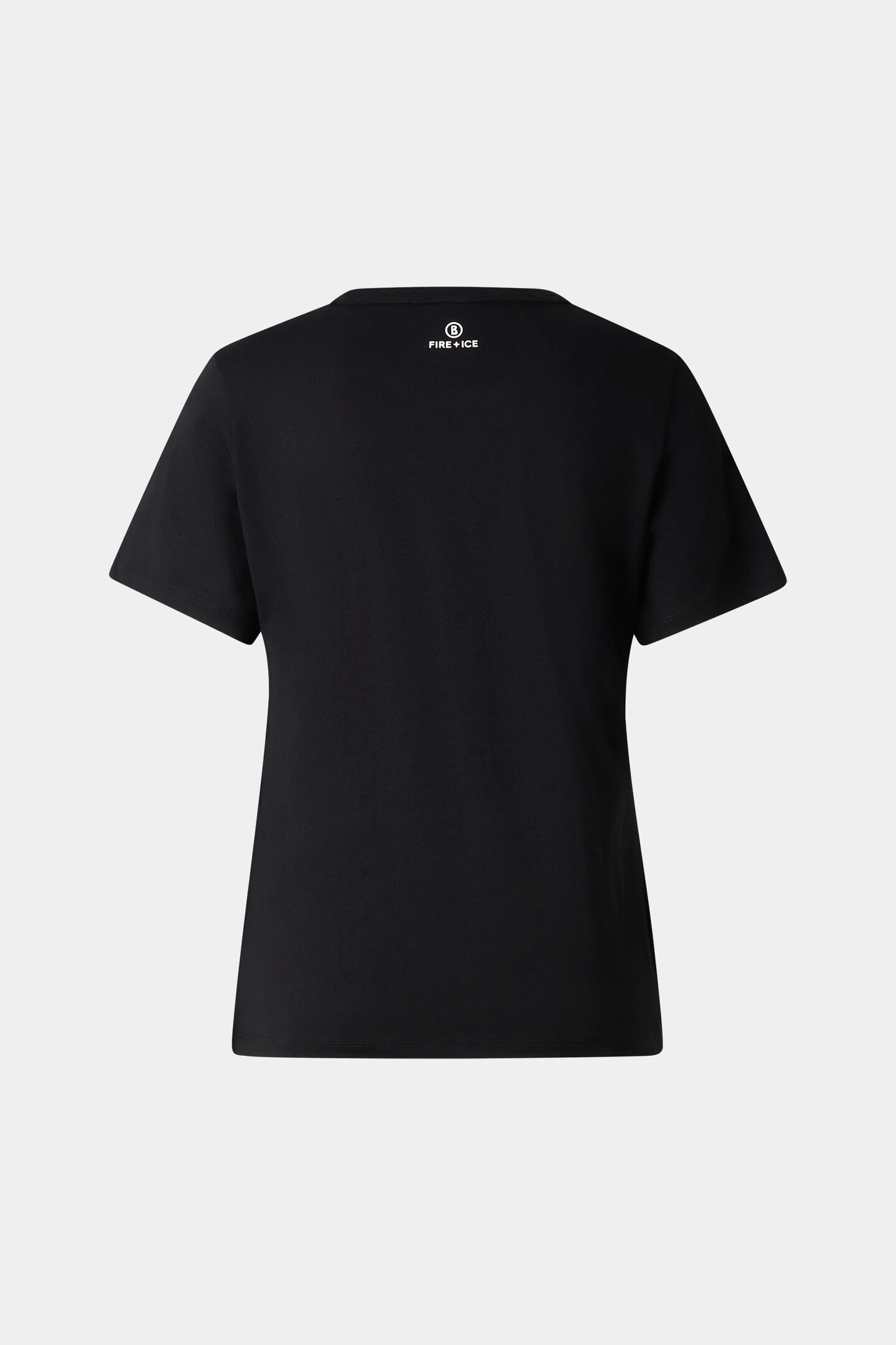 Baumwoll-T-Shirt Zyssa Schwarz
