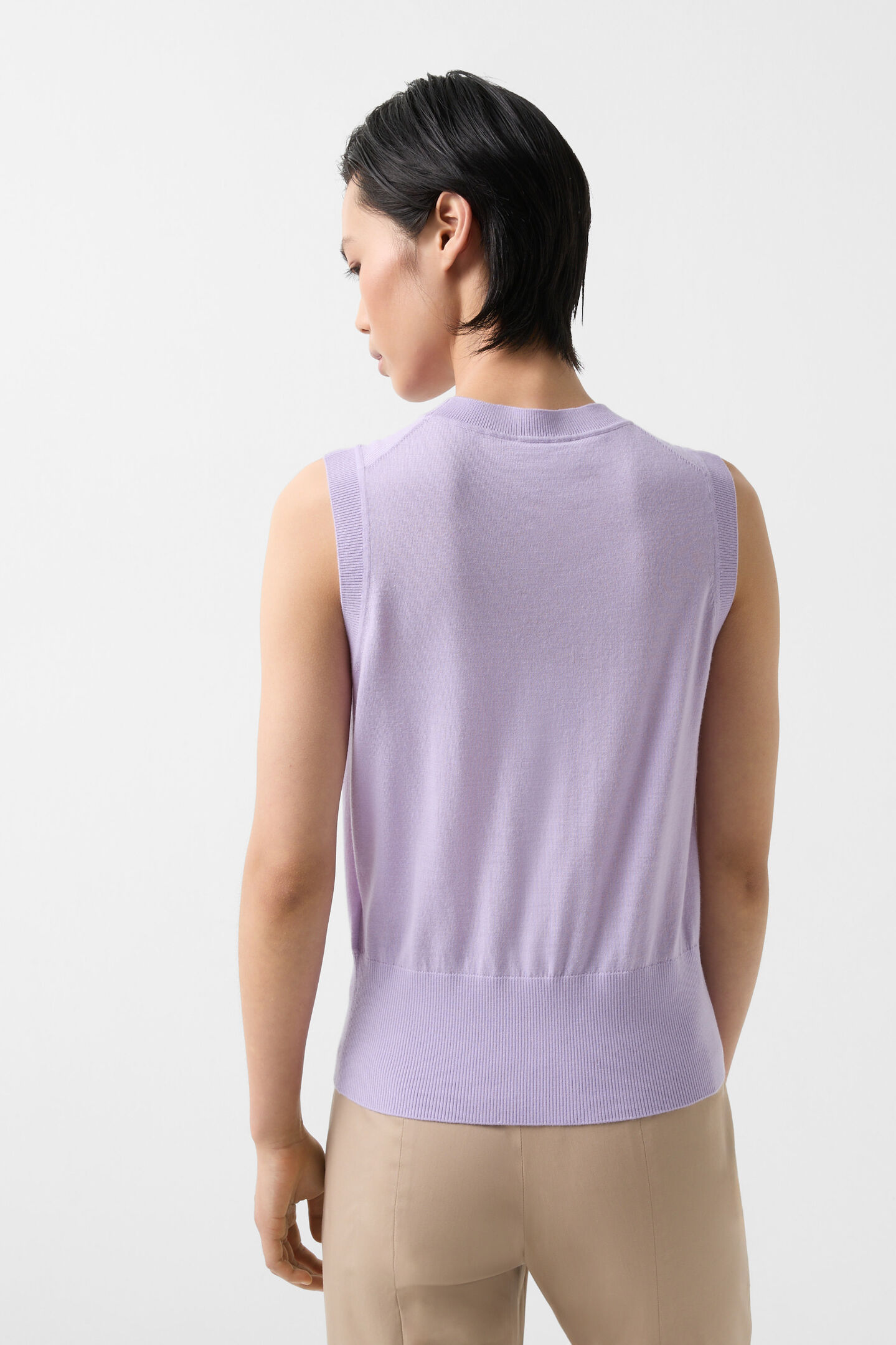 Knitted top Isola Lilac