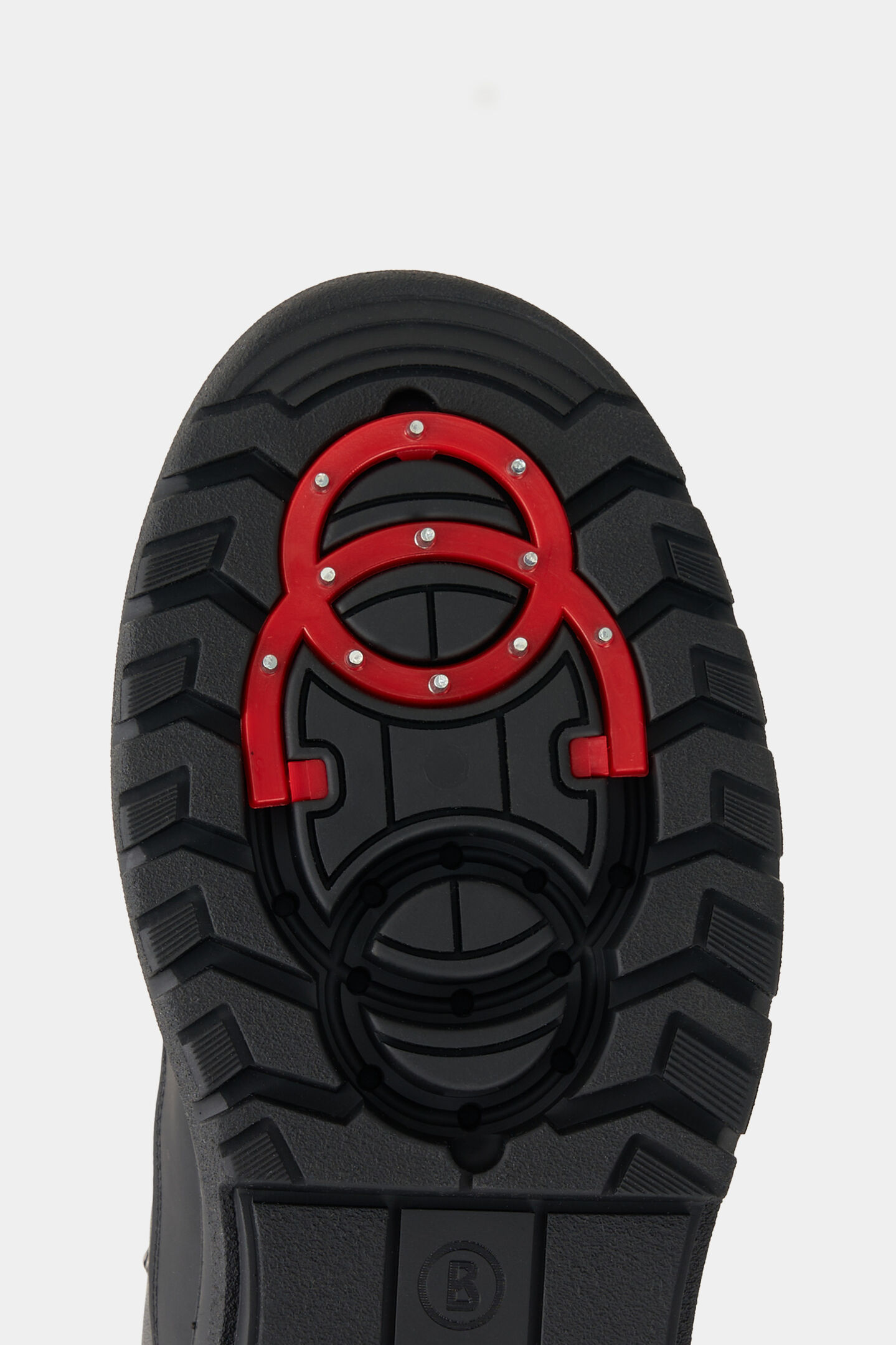 Mid Boots Bansko with spikes Black
