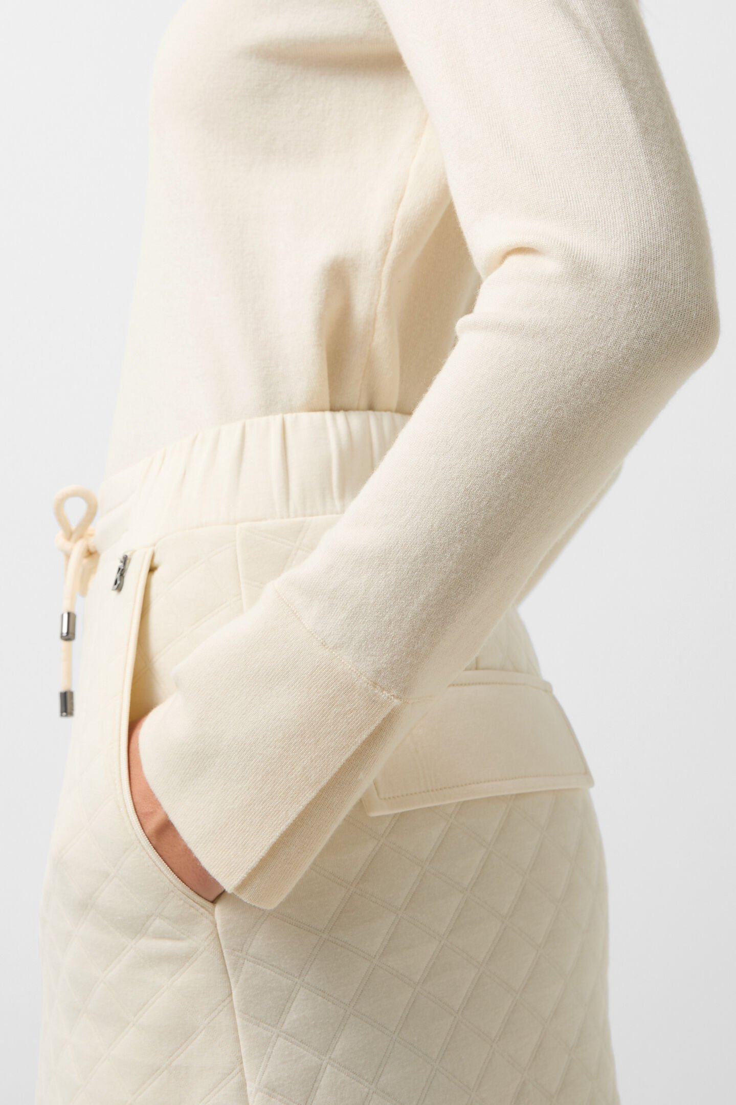 Vinny turtleneck jumper Cream