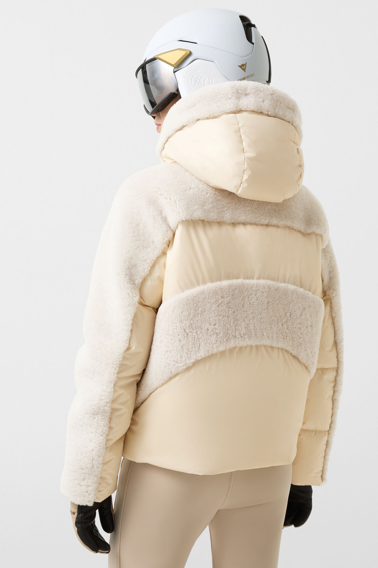 Dana down ski jacket Cream