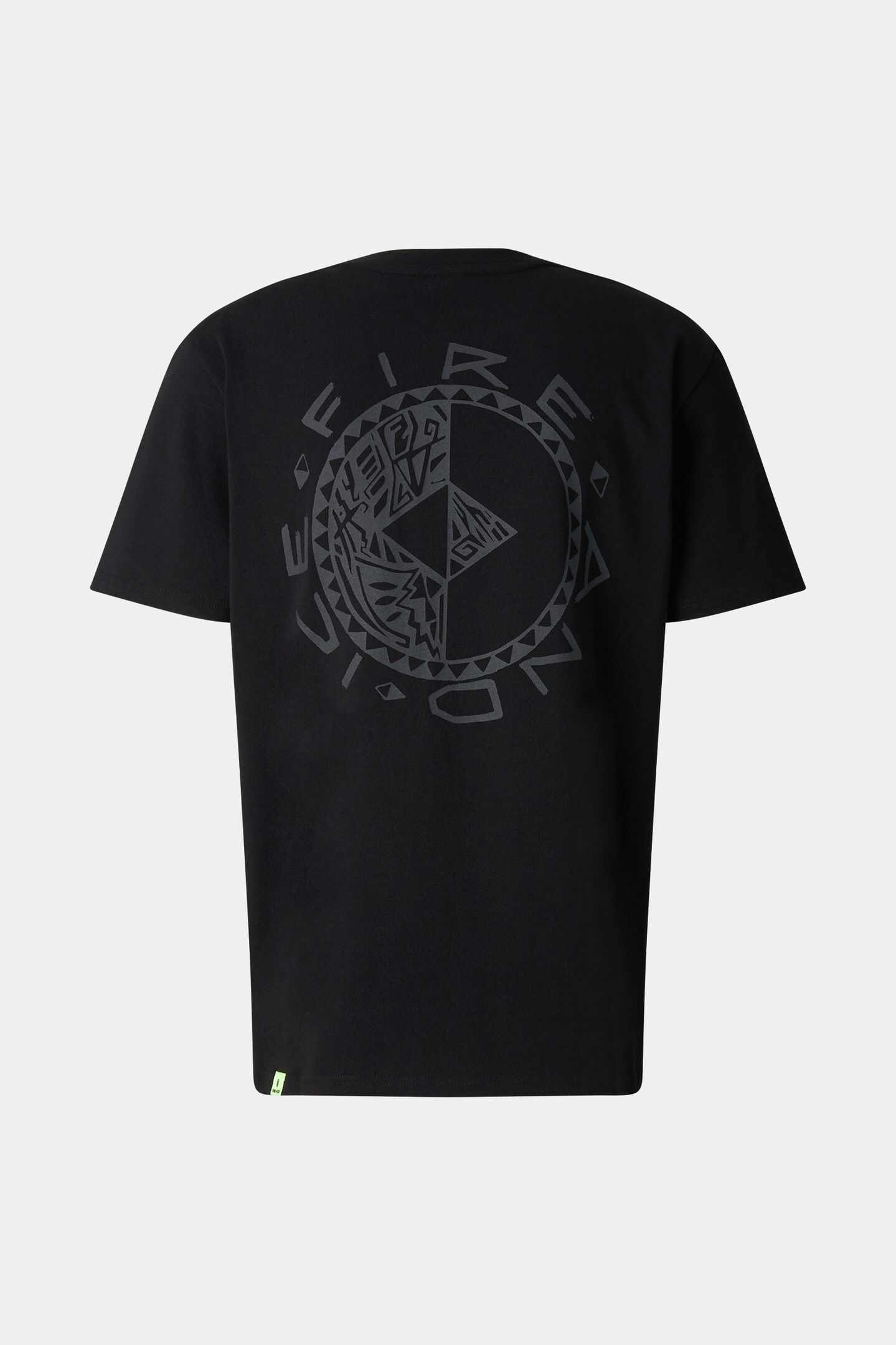 Baumwoll-T-Shirt Mick Schwarz