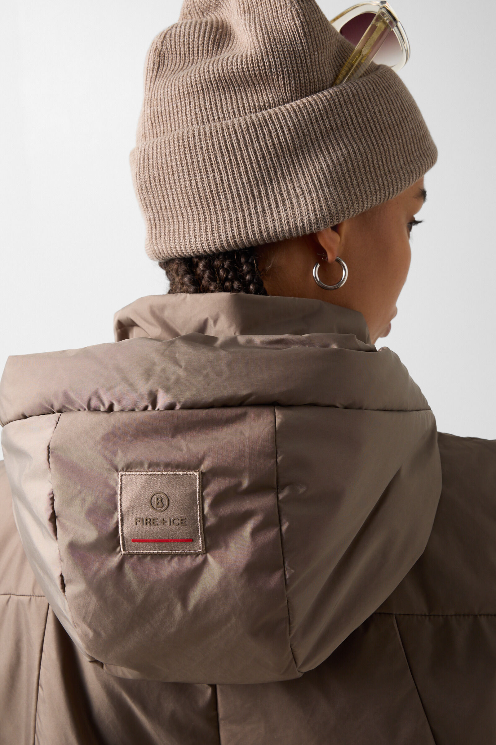 Bonny quilted waistcoat Taupe
