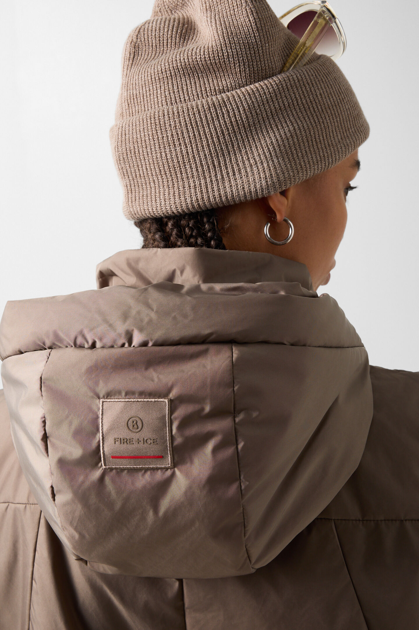 Bonny quilted waistcoat Taupe