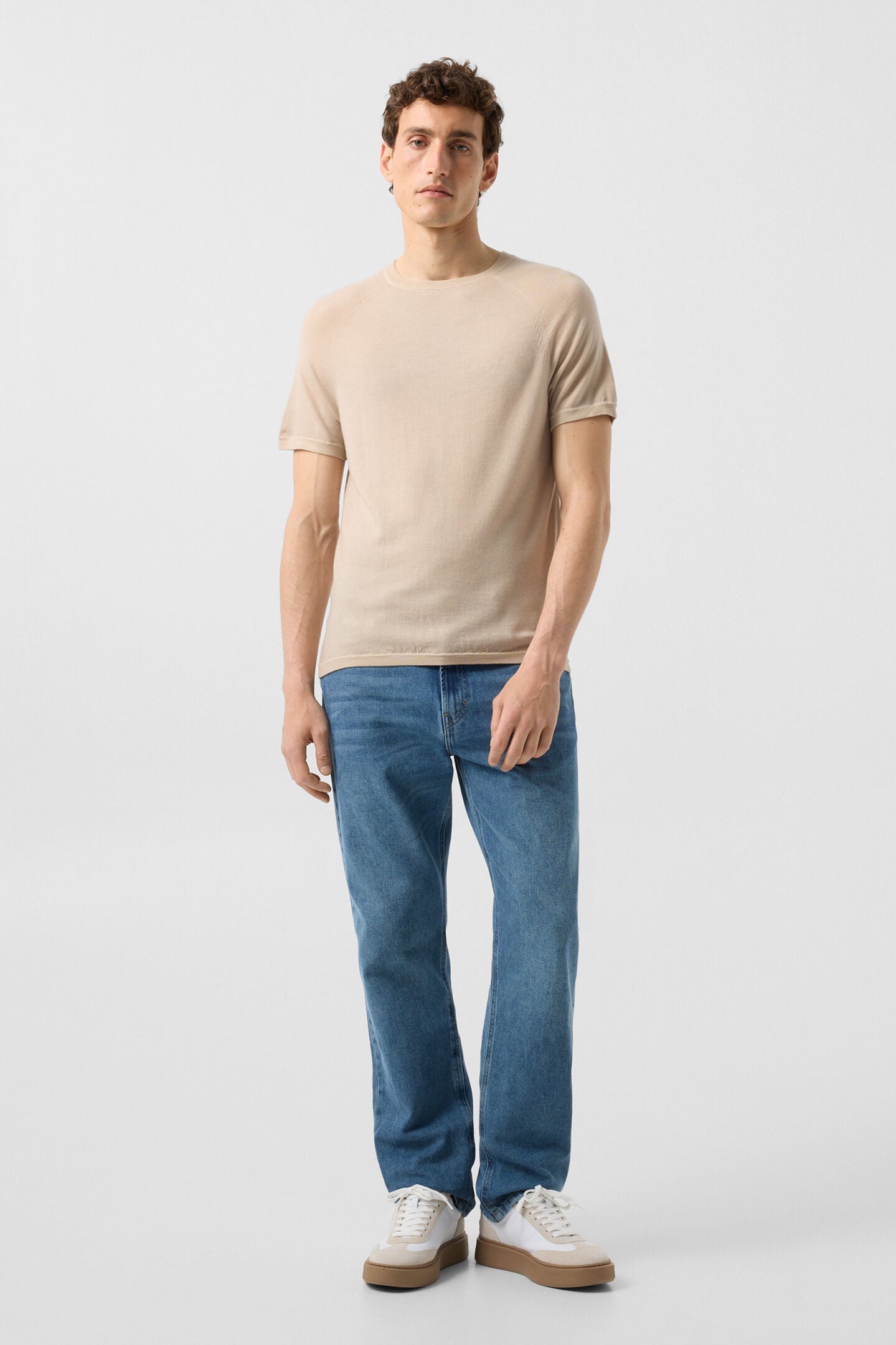 Osaka merino shirt Beige
