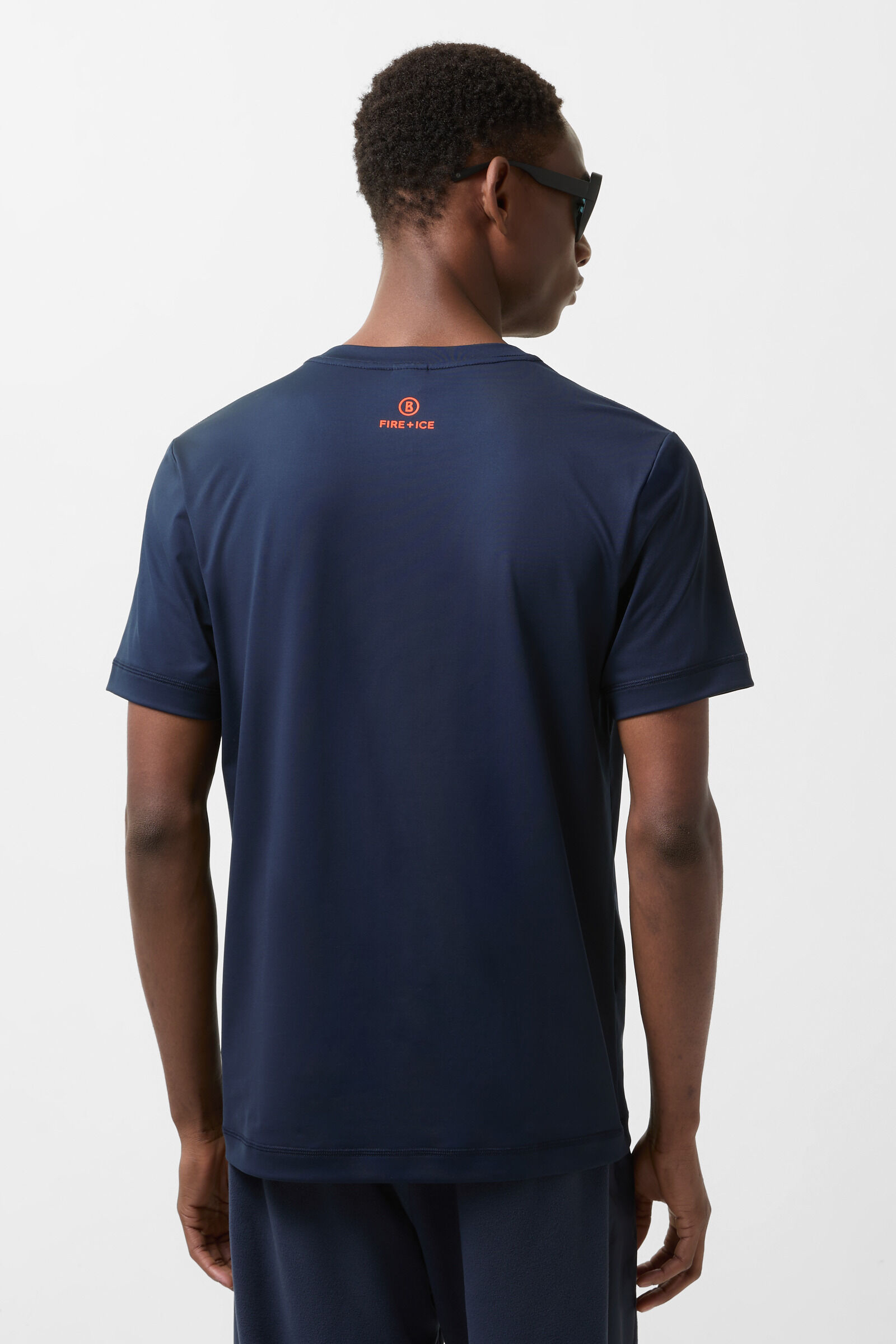 T-shirt Straight Dark blue