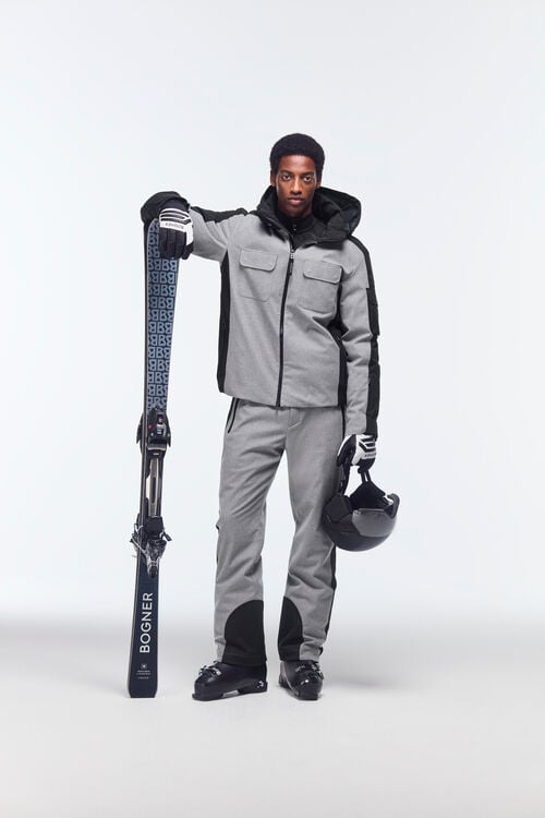 Cobeyn down ski jacket Grey/black