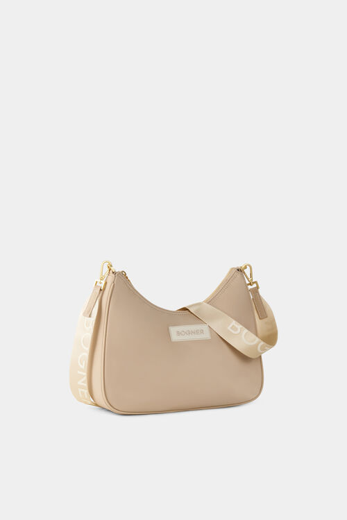 Schultertasche Saxon Odette Beige