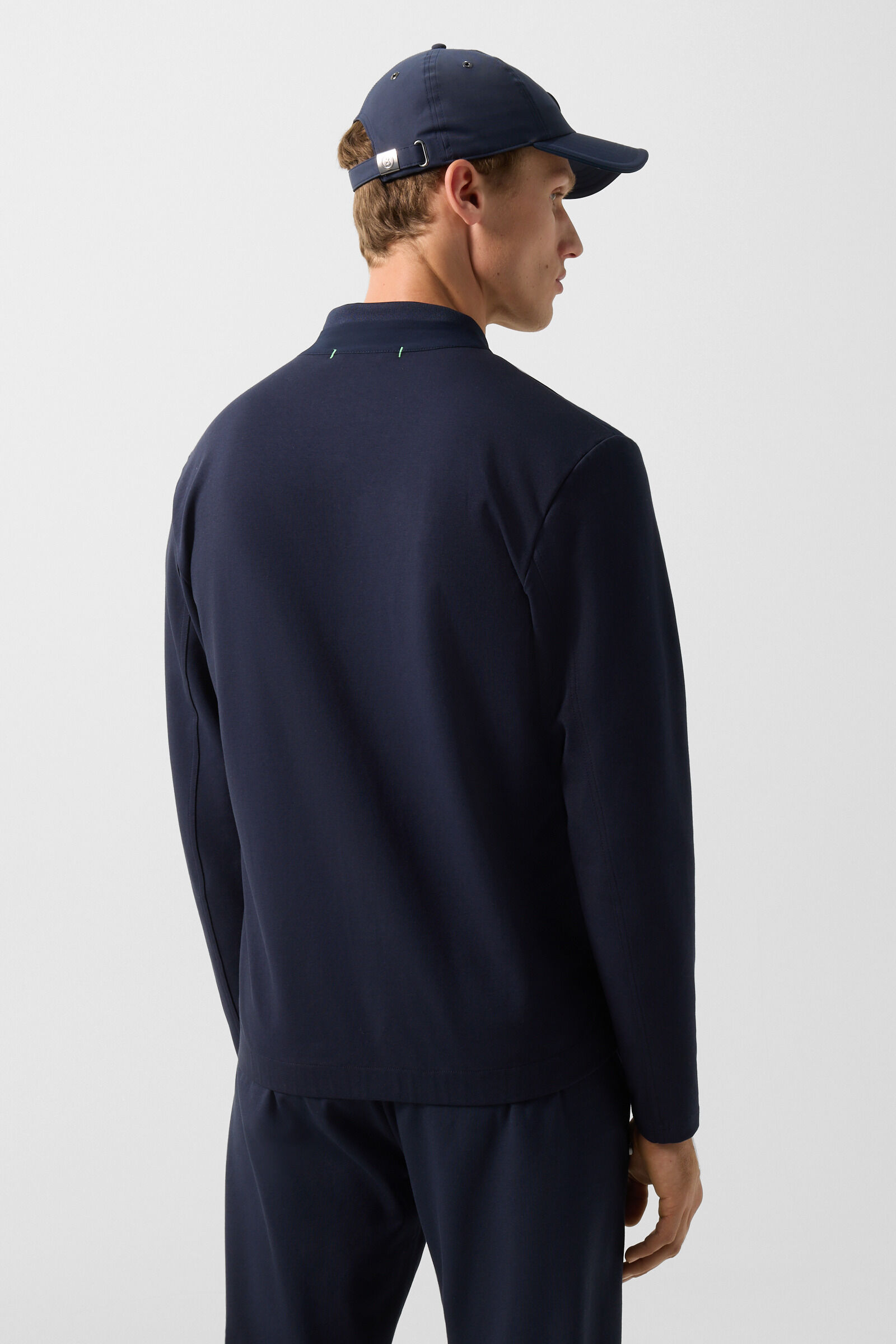 Dario sweat cardigan Navy blue