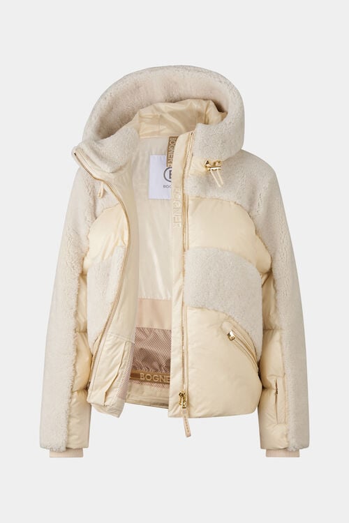 Dana down ski jacket Cream Dana down ski jacket Cream