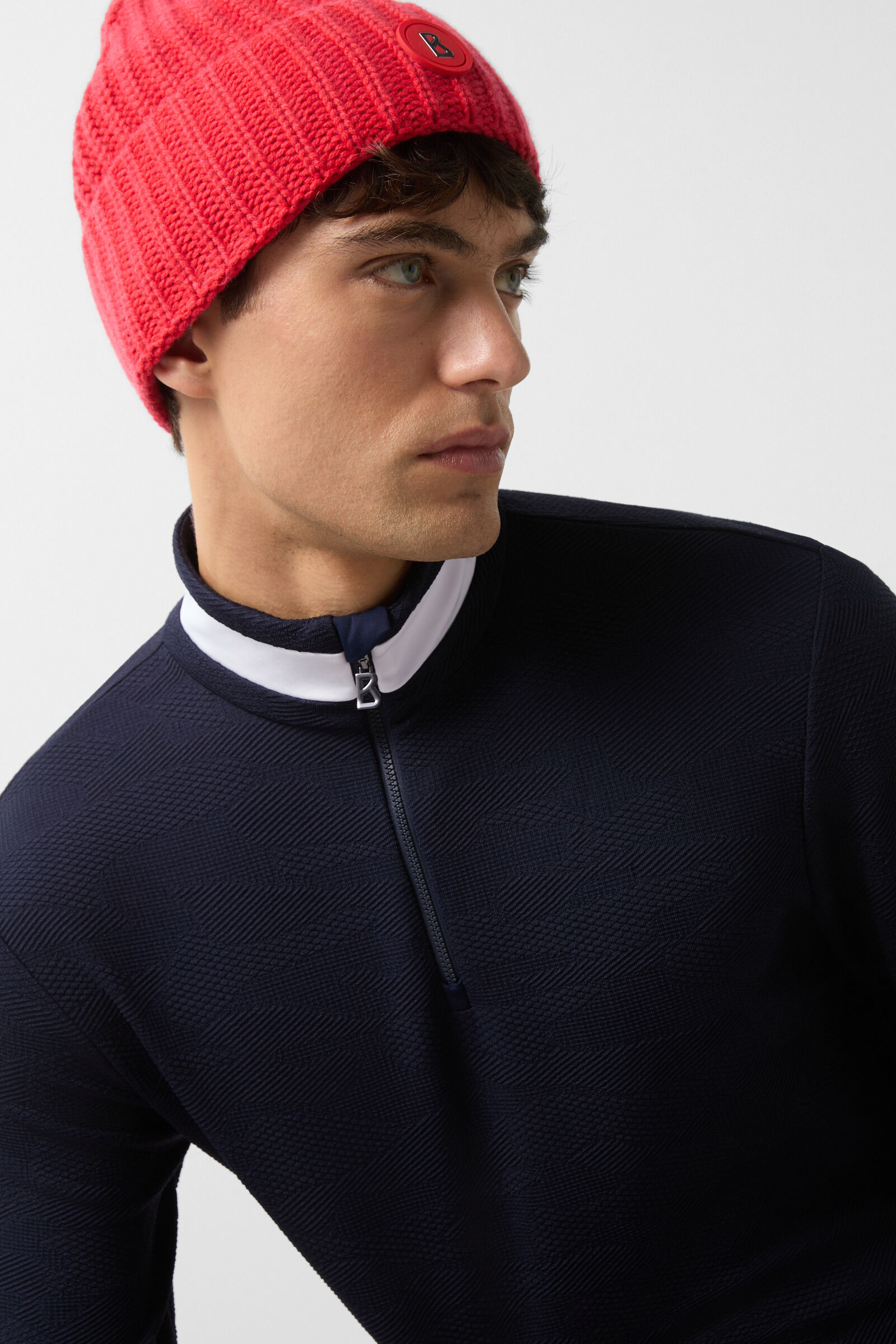 Jacquard first layer Joscha Navy blue