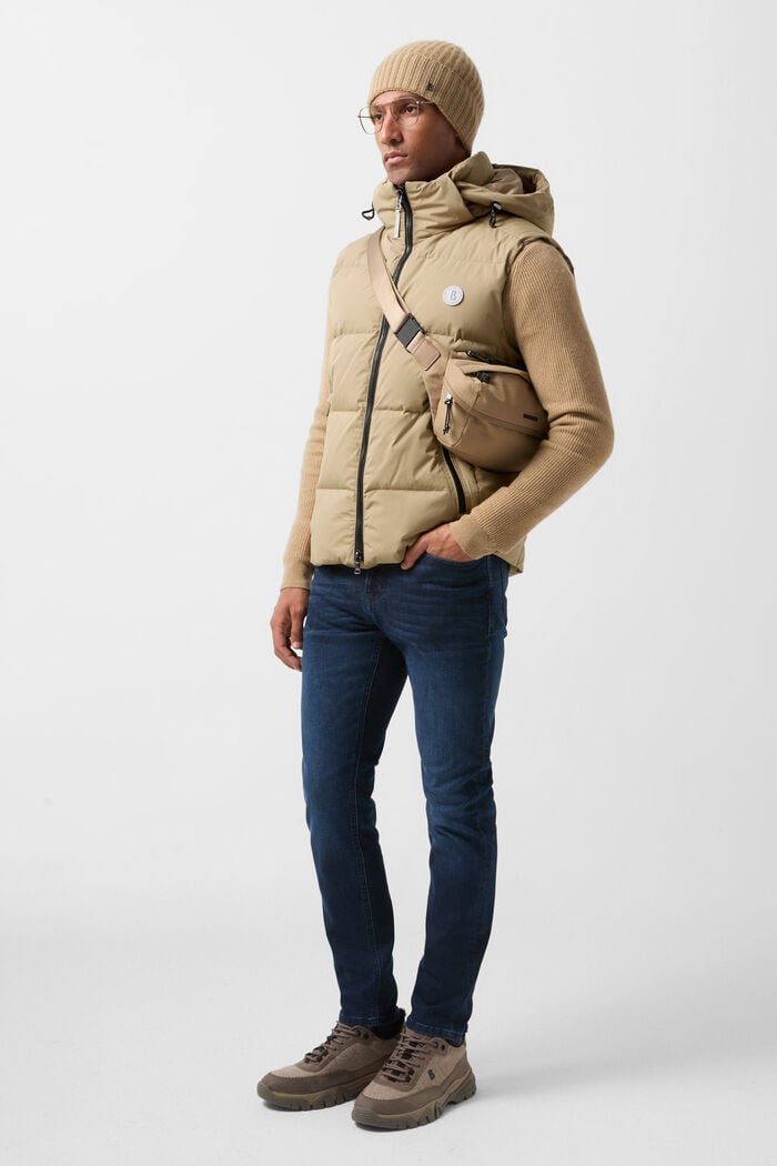 Jimmy down waistcoat Camel Jimmy down waistcoat Camel