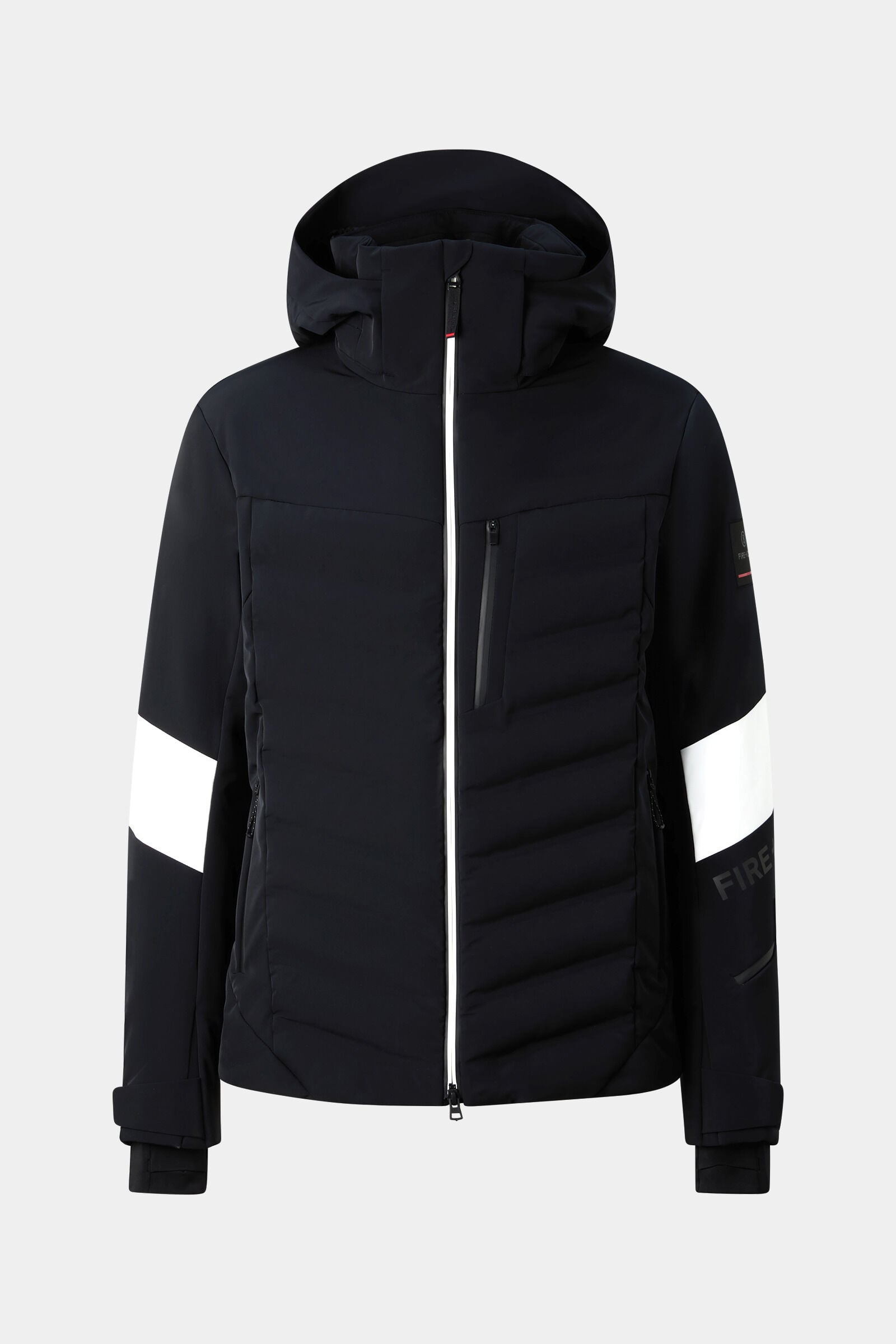 Radek ski jacket Black and white