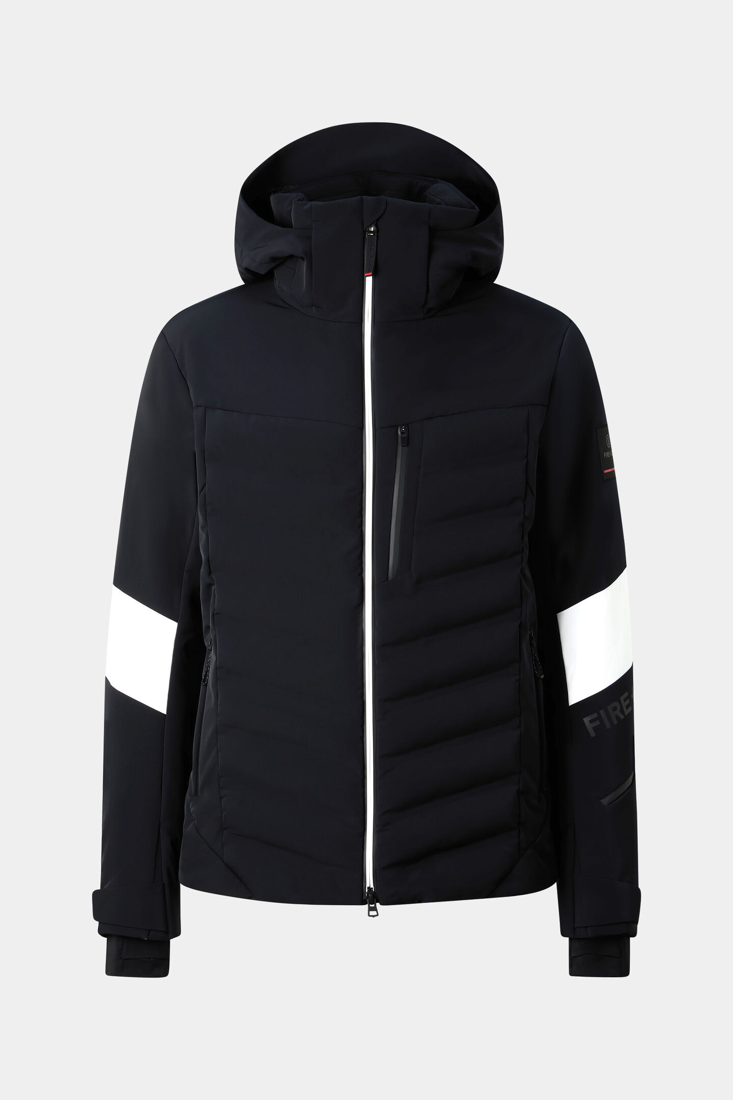 Radek ski jacket Black and white