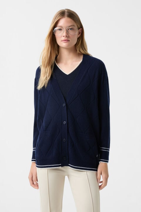 Cardigan Cherry Navy blue Cardigan Cherry Navy blue