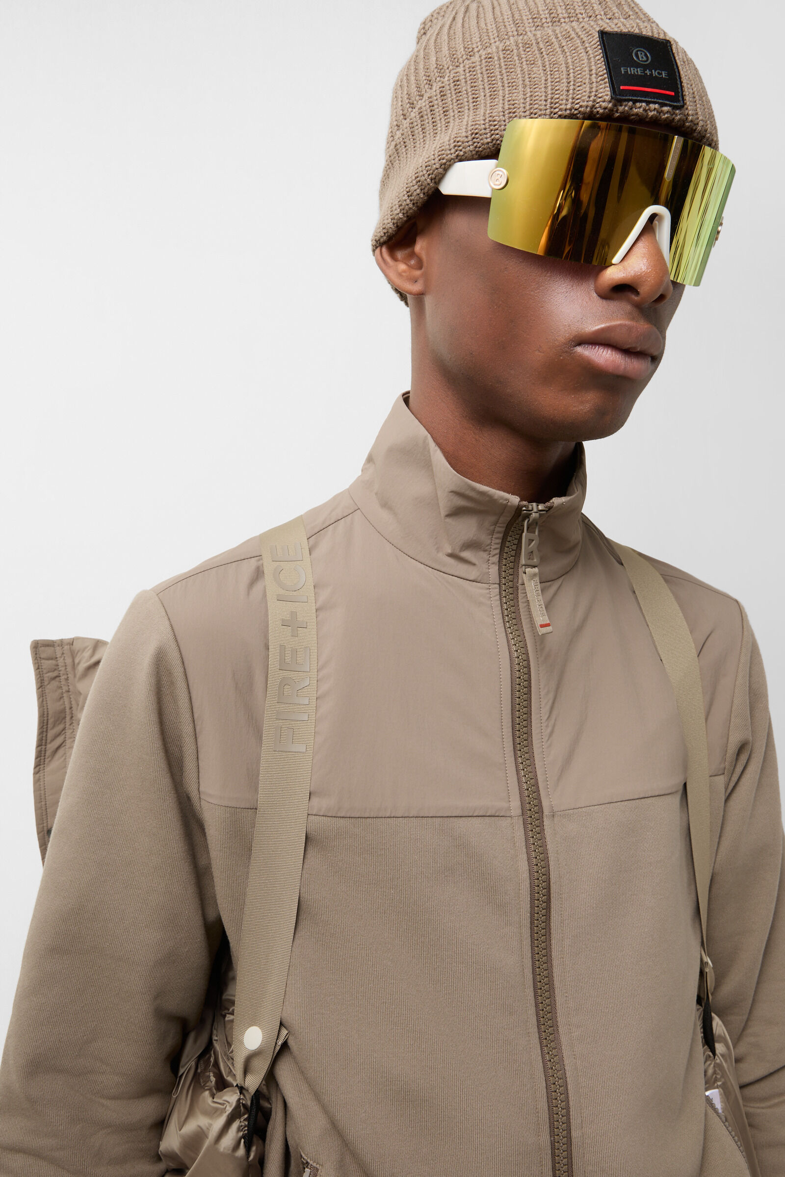 Yaron down short coat Caramel