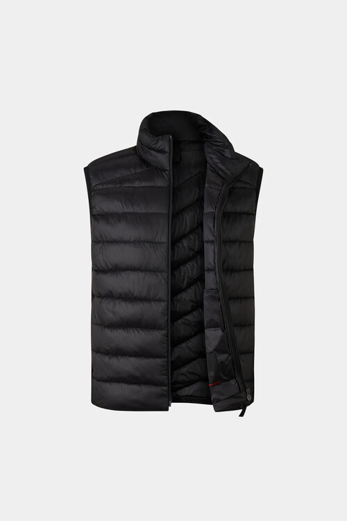 Homer quilted vest Black