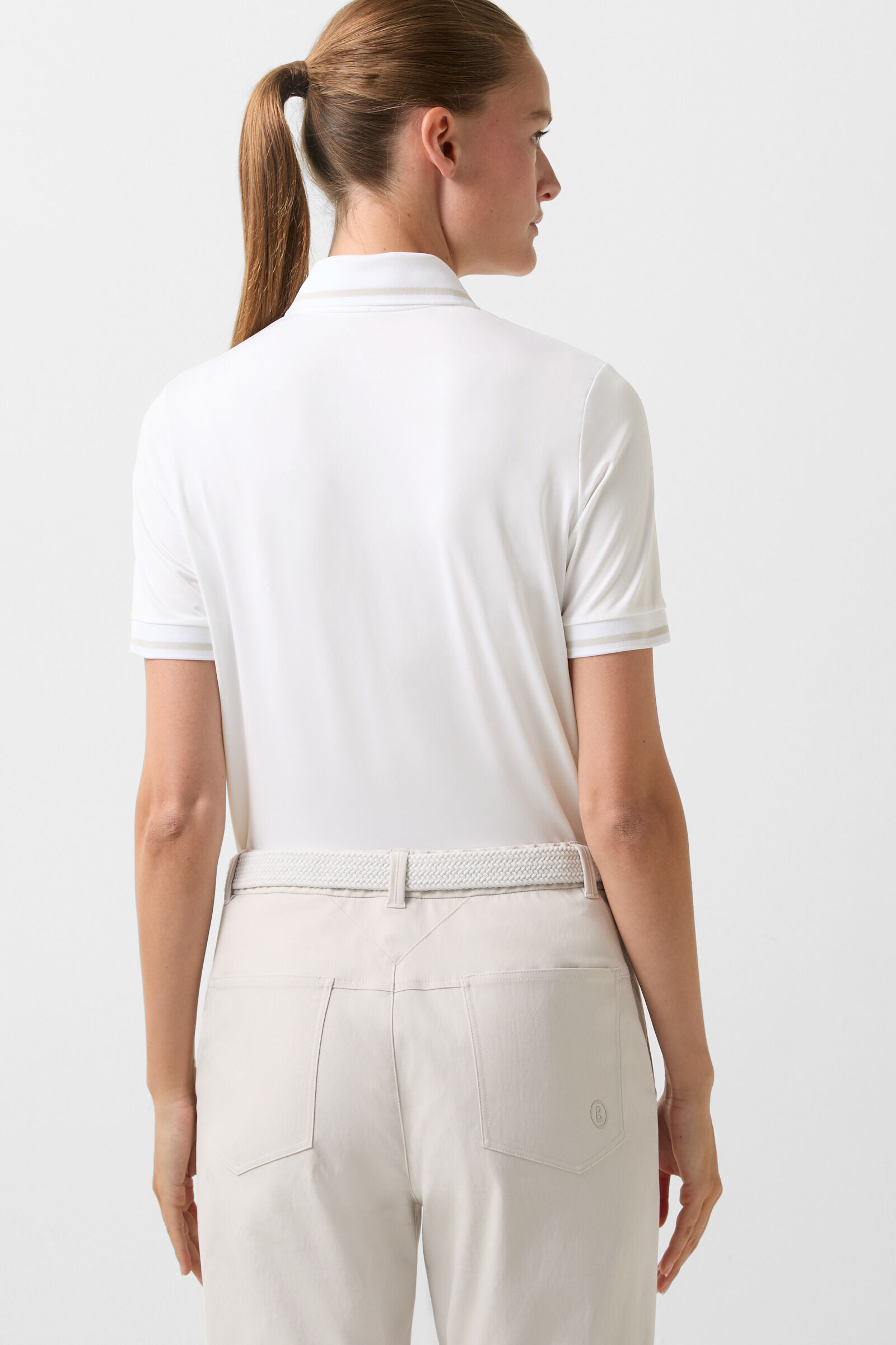 Caylee functional short-sleeved top White