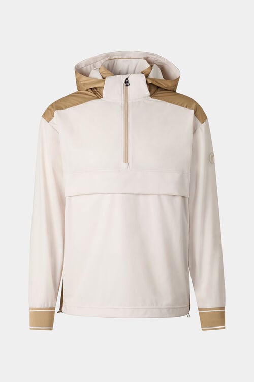 Cagri lichtgewicht jas Cr&egrave;me/karamel