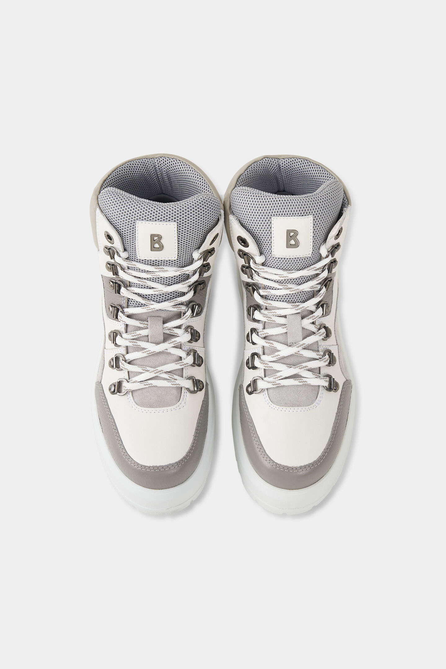 Low Boots Antwerp Grau/Off-White