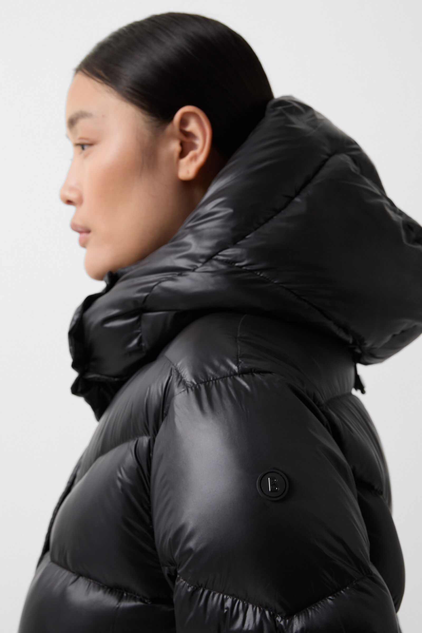 Xally down jacket Anthracite