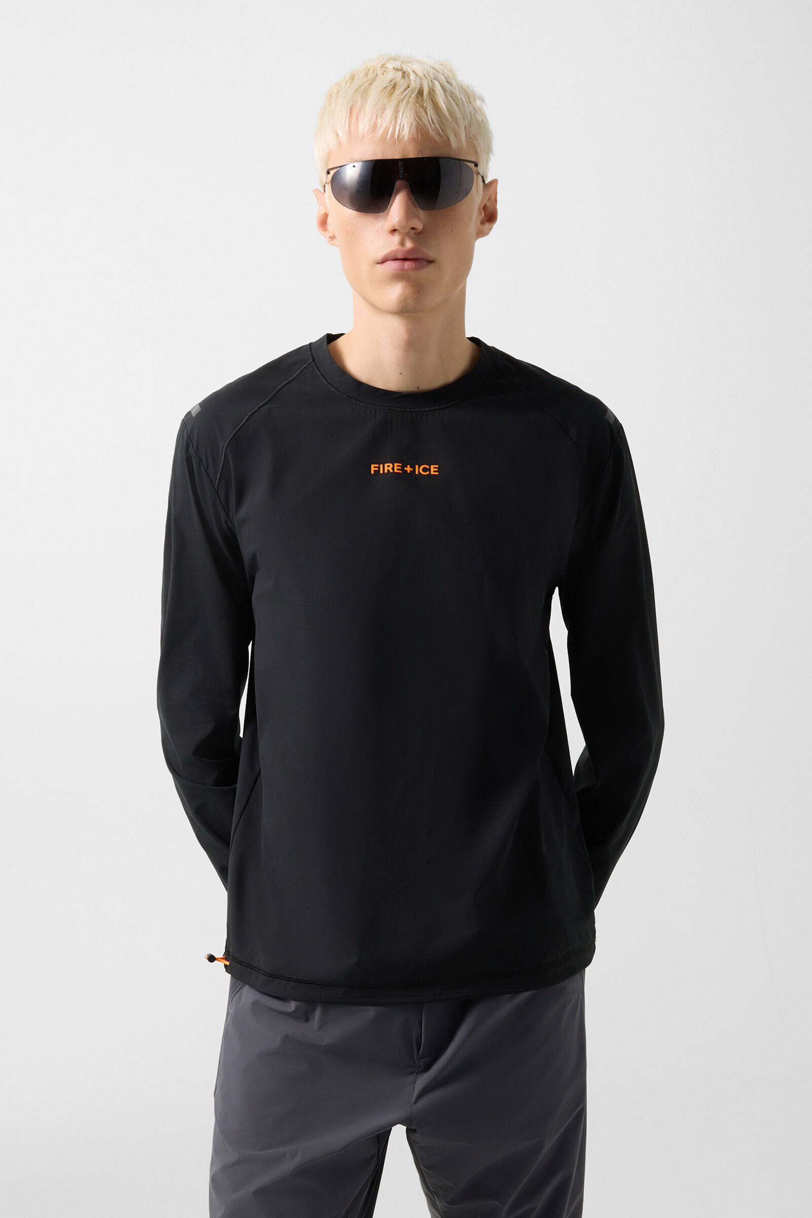 Funktions-Longsleeve Alejo Schwarz