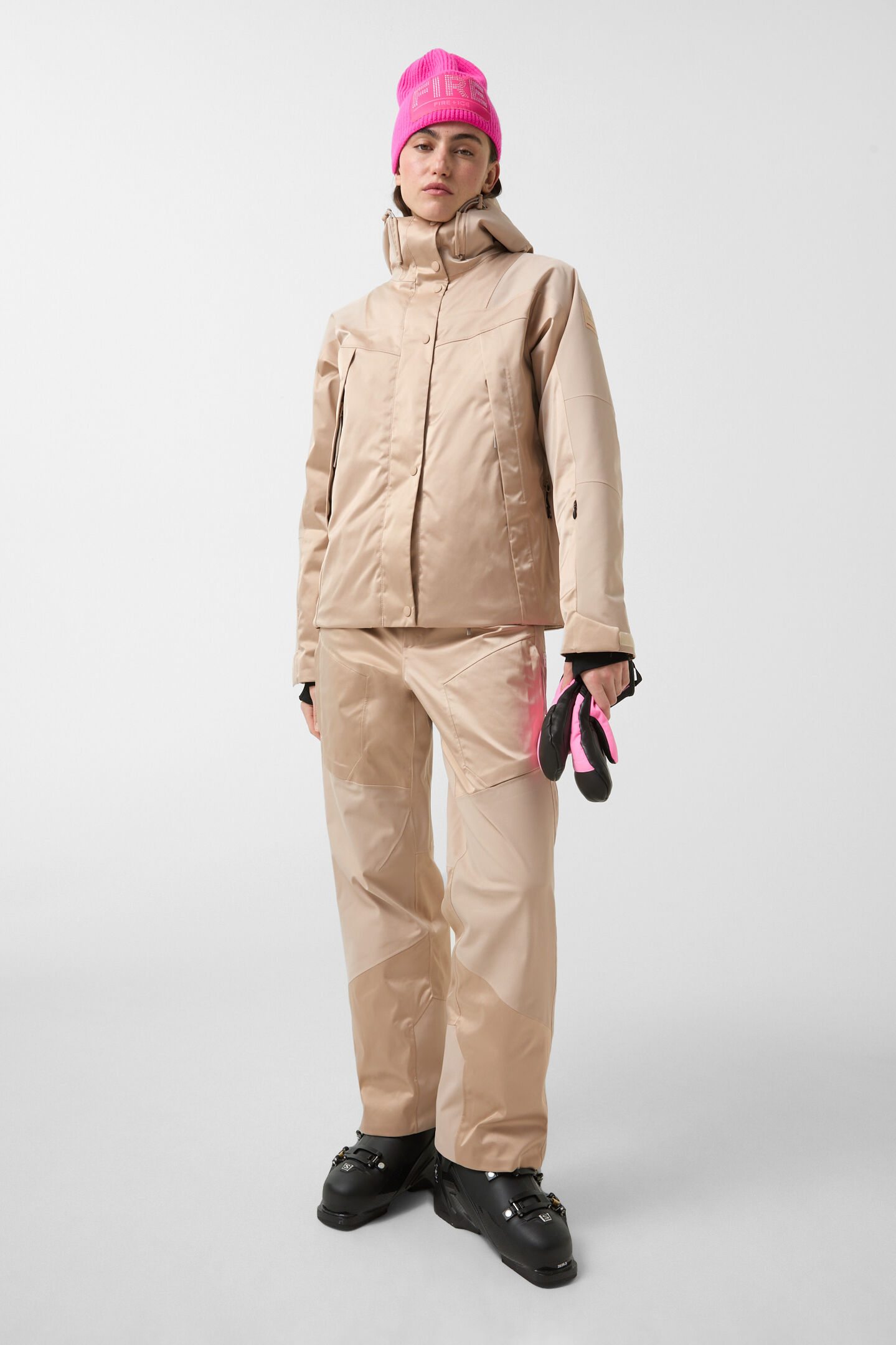 Tinka ski jacket Beige