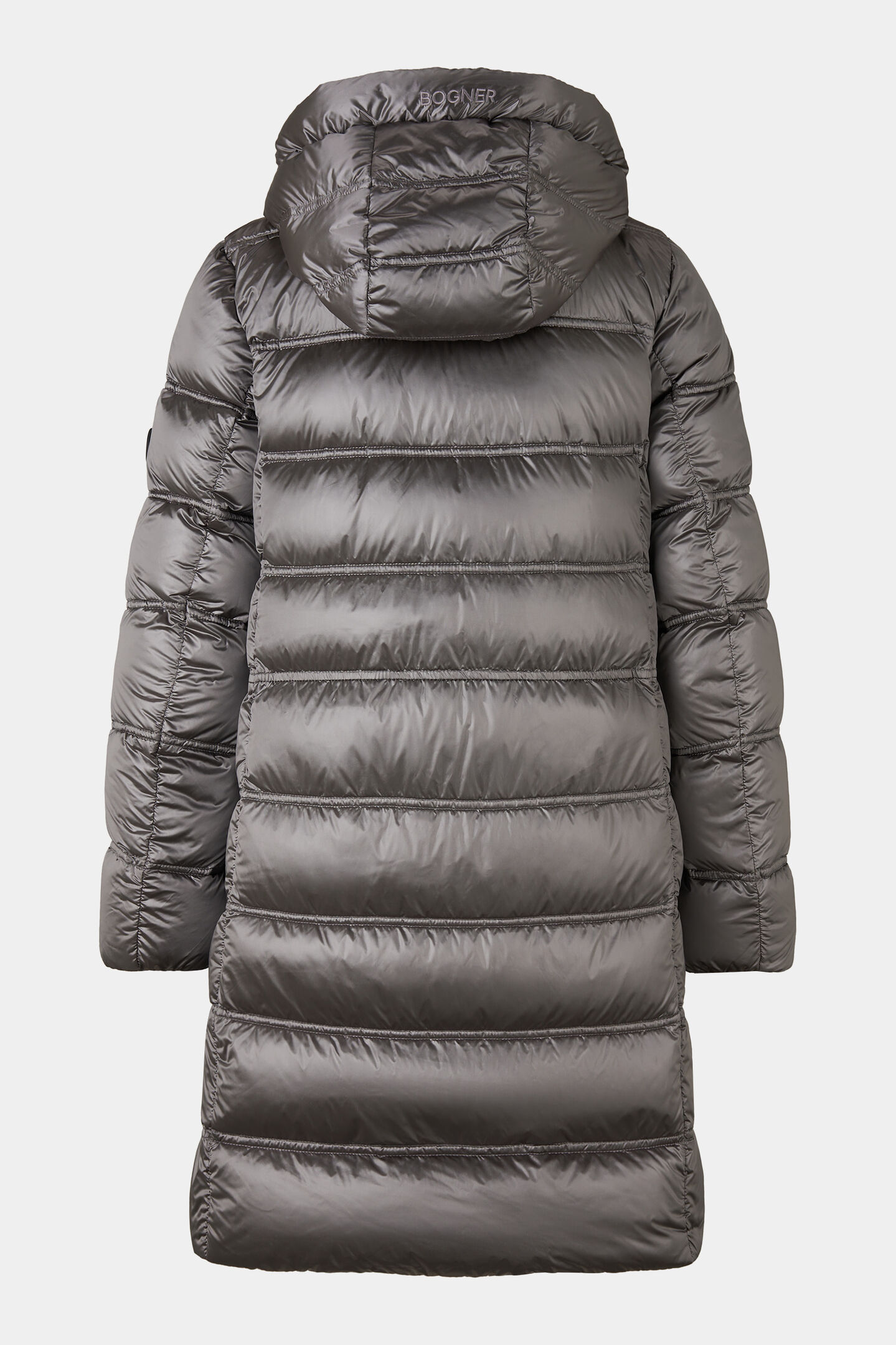 Lynn down short coat Grey