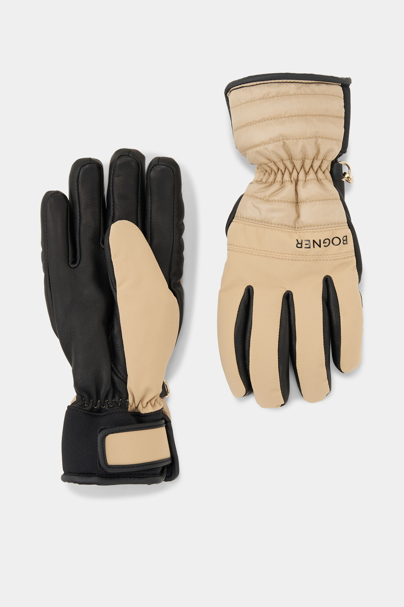 Handschuhe Cadis Beige/Schwarz