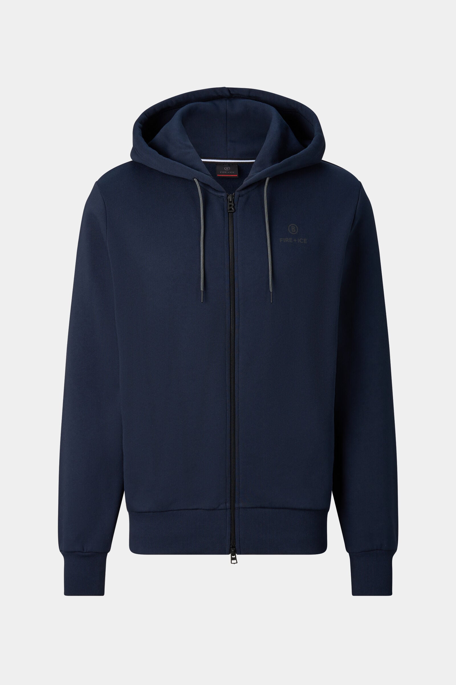 Baumwoll-Hoodie-Sweatjacke Corbell Navy