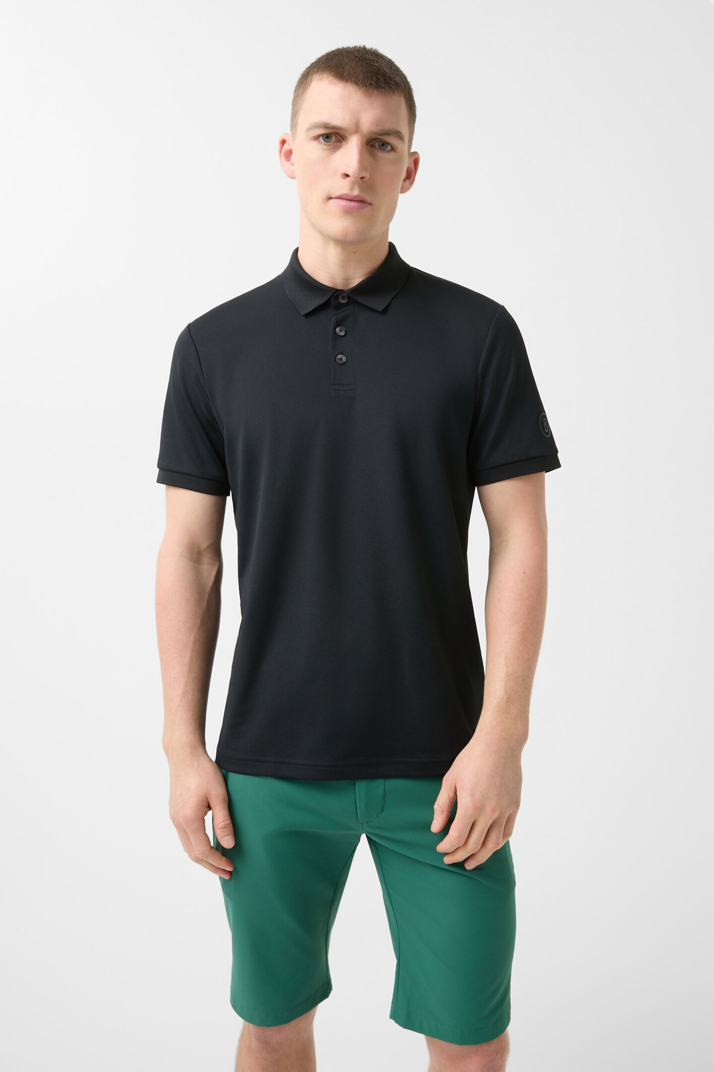 Funktions-Polo-Shirt Daniel Schwarz