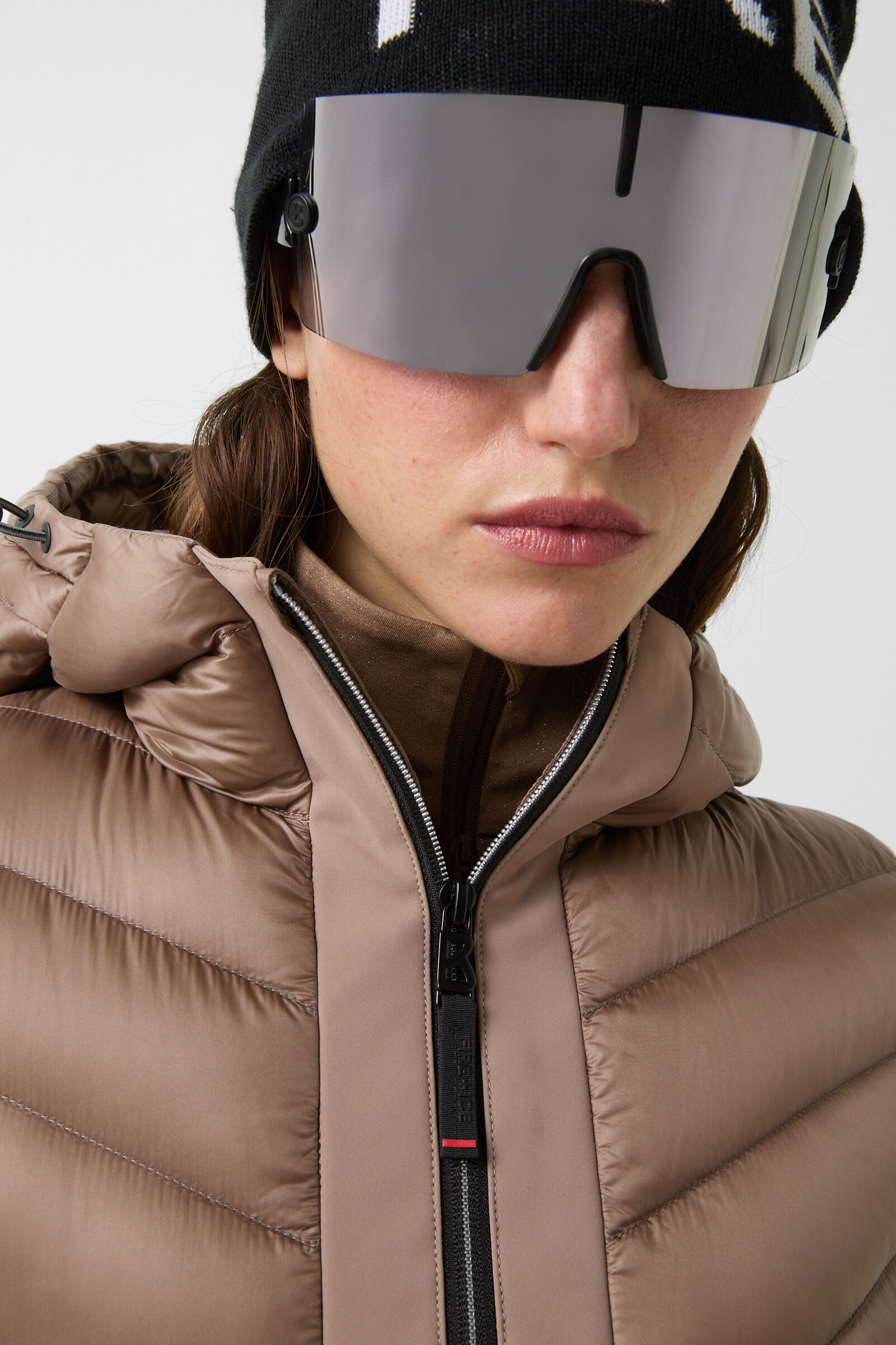 Joana hybrid jacket Caramel