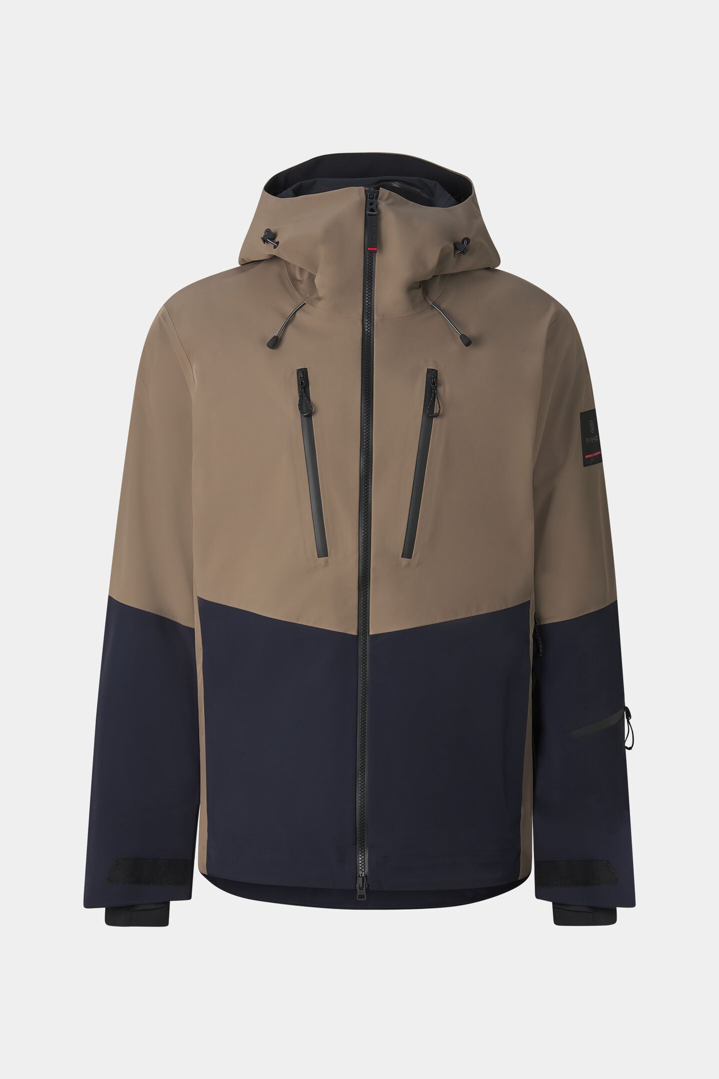 Piaro ski jacket Taupe/Navy