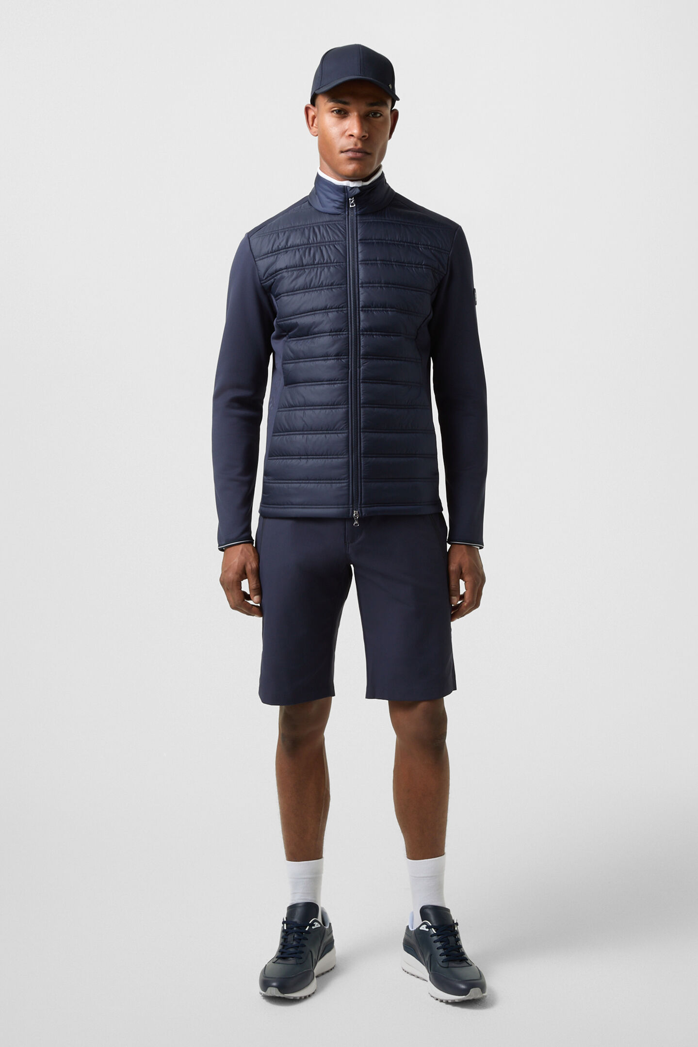Hybrid-Jacke Florin Navy-Blau