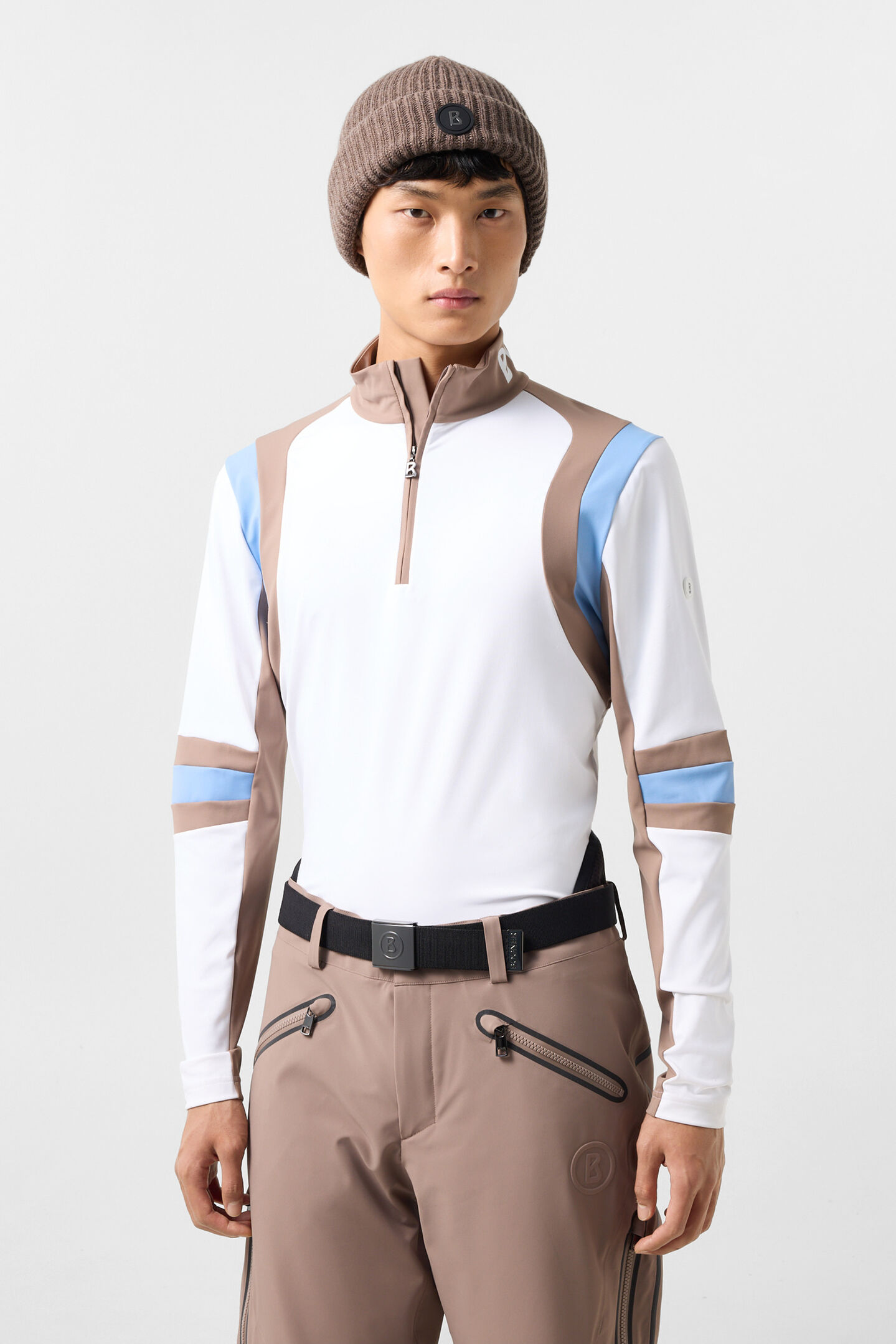 First Layer Clark Off-white/Brown/Blue