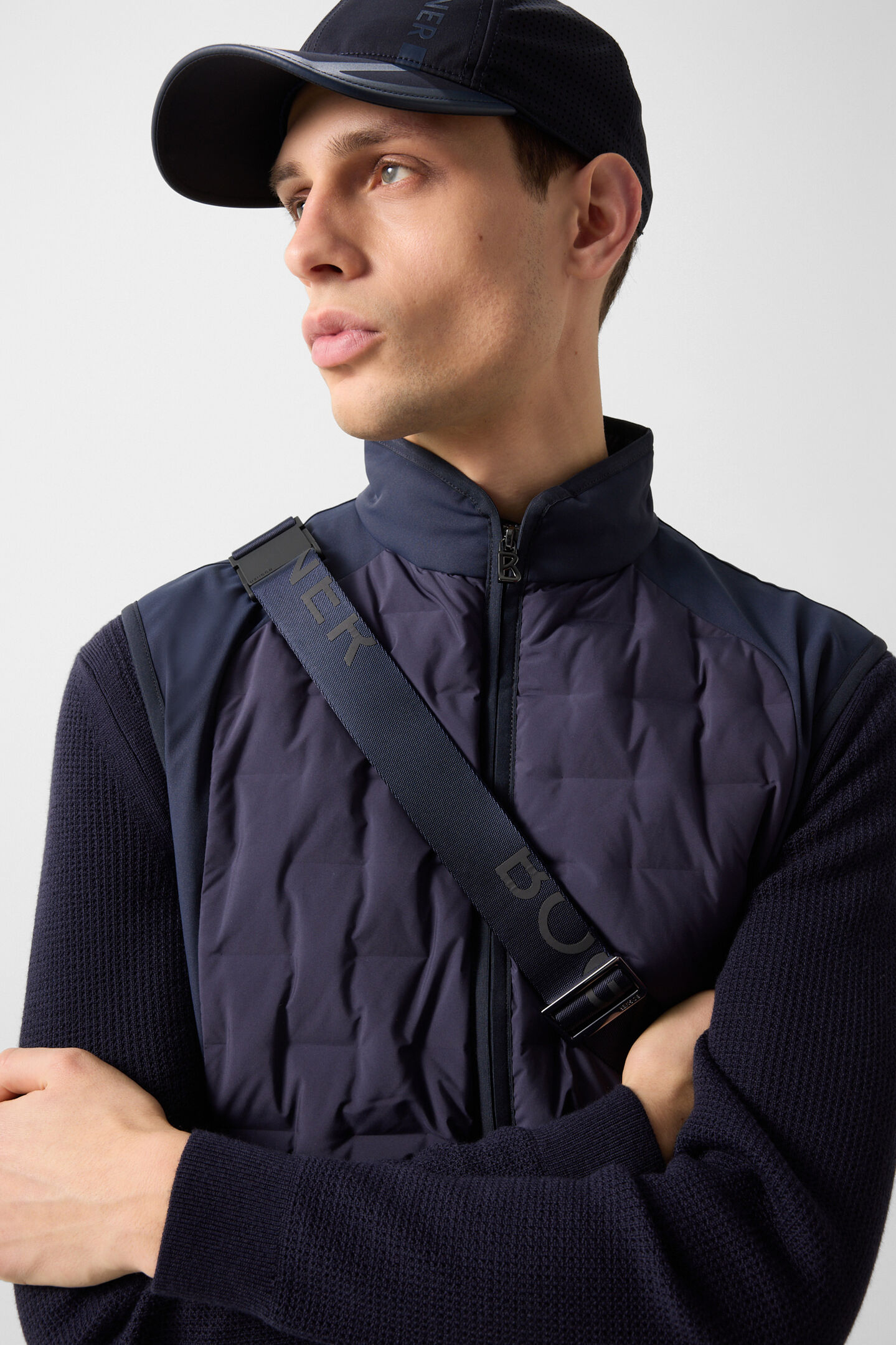 Dane hybrid waistcoat Navy blue