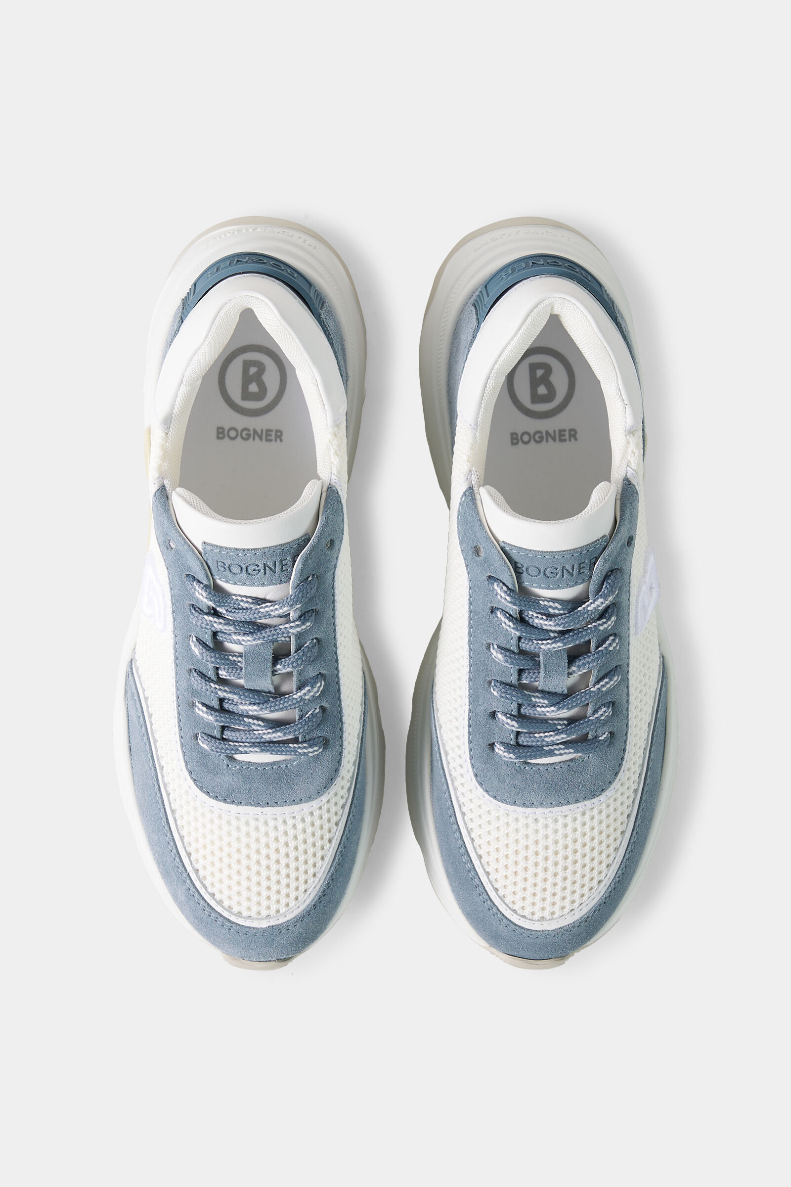 Kobe sneaker Gebroken wit/blauw