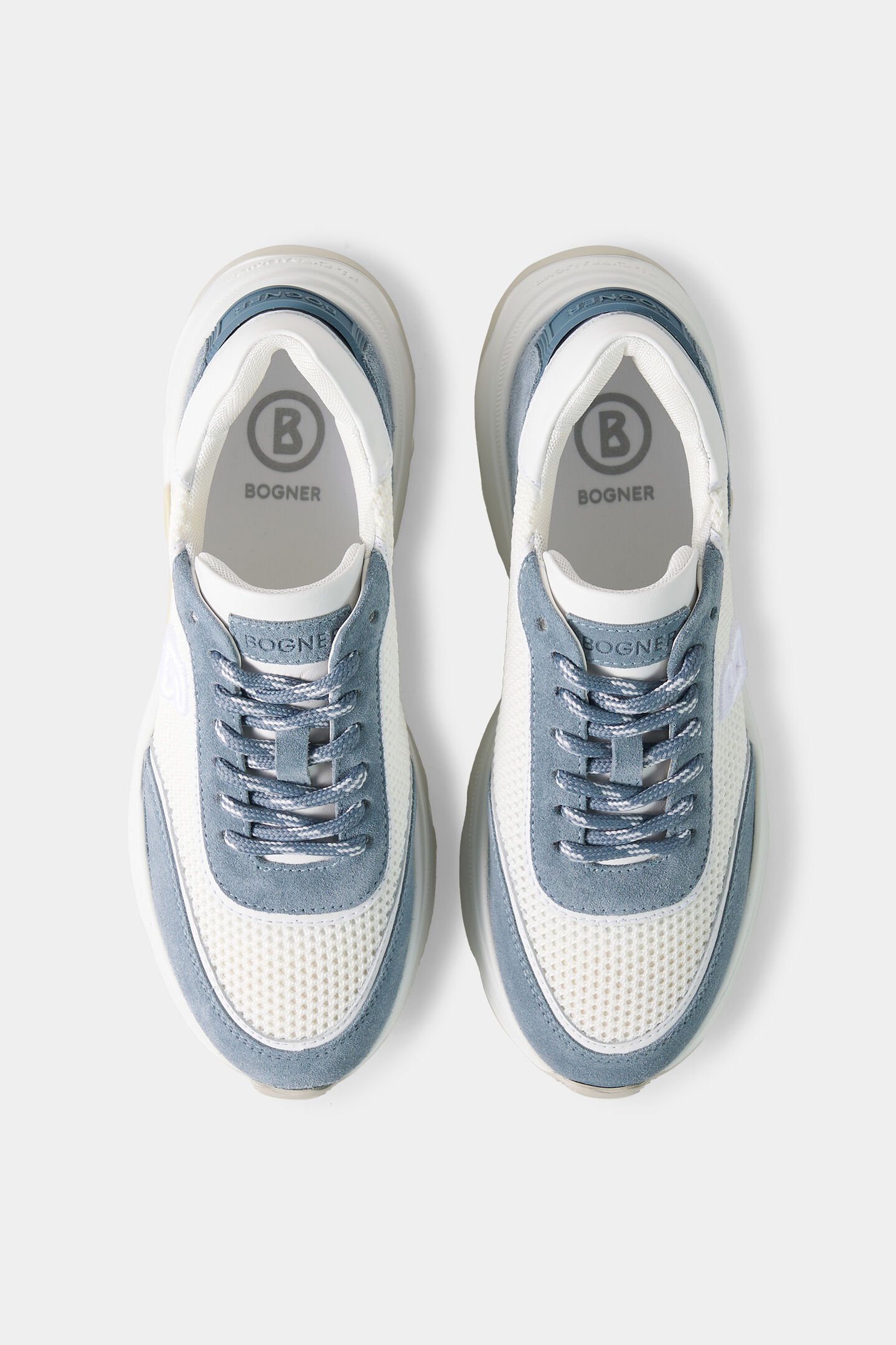 Kobe sneaker Gebroken wit/blauw