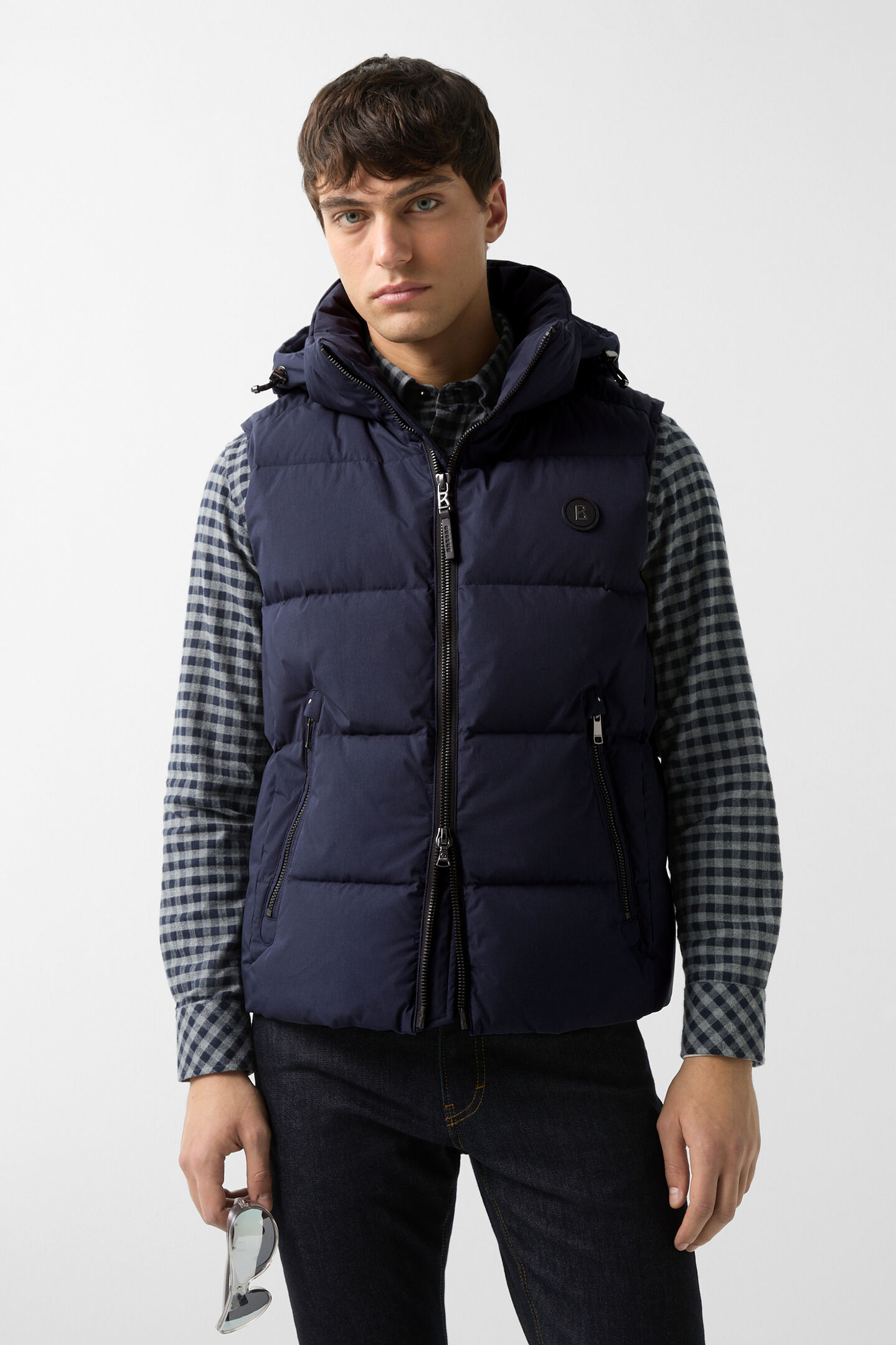 Jimmy donsgilet Marineblauw