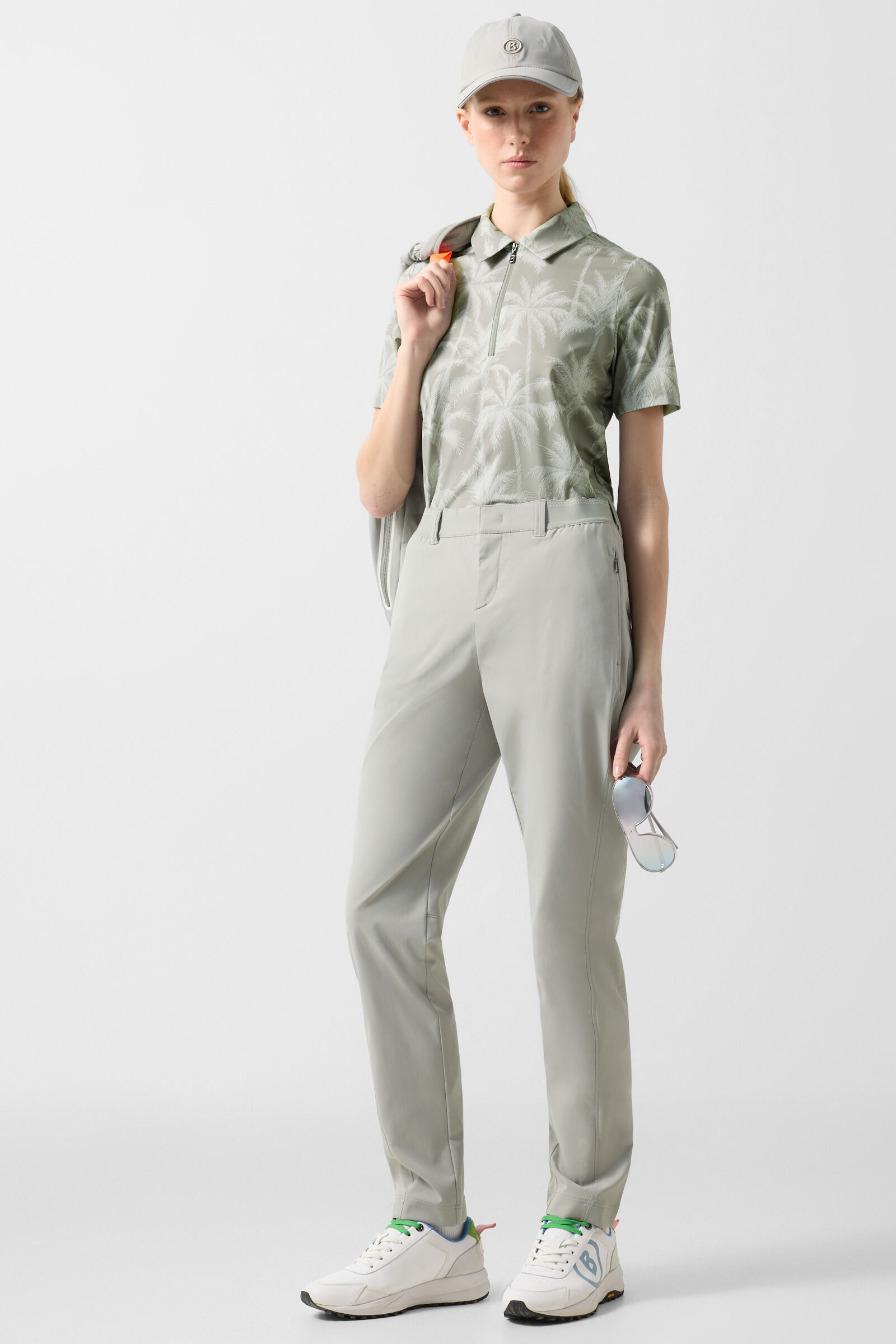 Taya functional short-sleeved top Eucalyptus