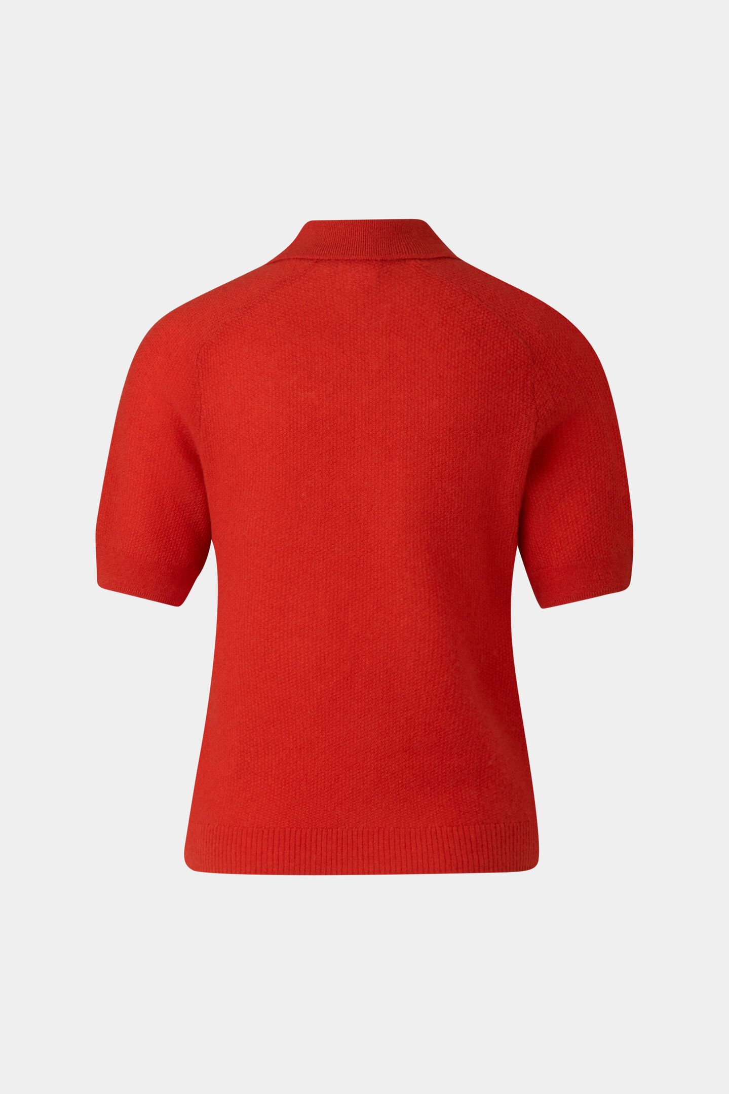 Knitted polo shirt Shari Red